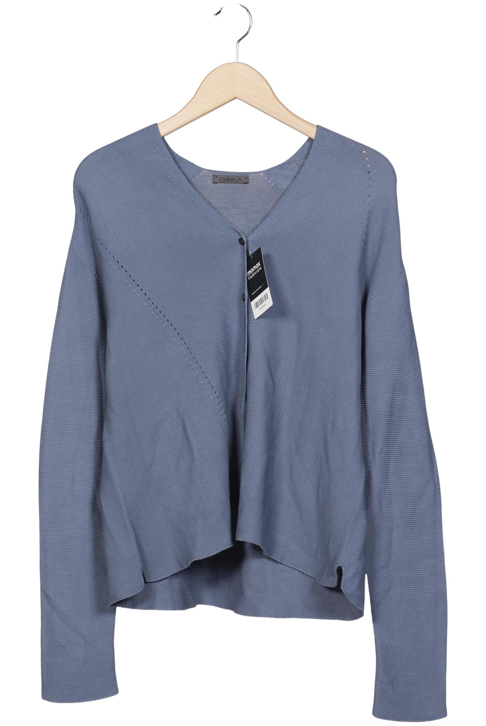 

Oska Damen Strickjacke, blau, Gr. 38