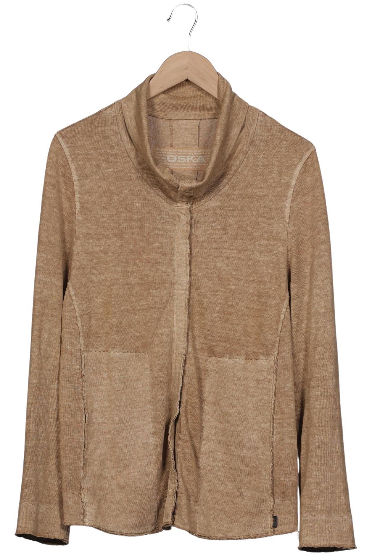 

Oska Damen Strickjacke, beige, Gr. 40