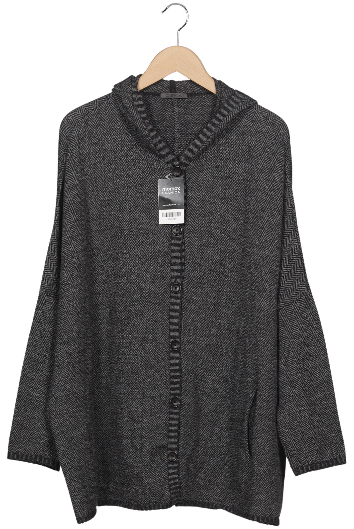 

Oska Damen Strickjacke, grau, Gr. 40