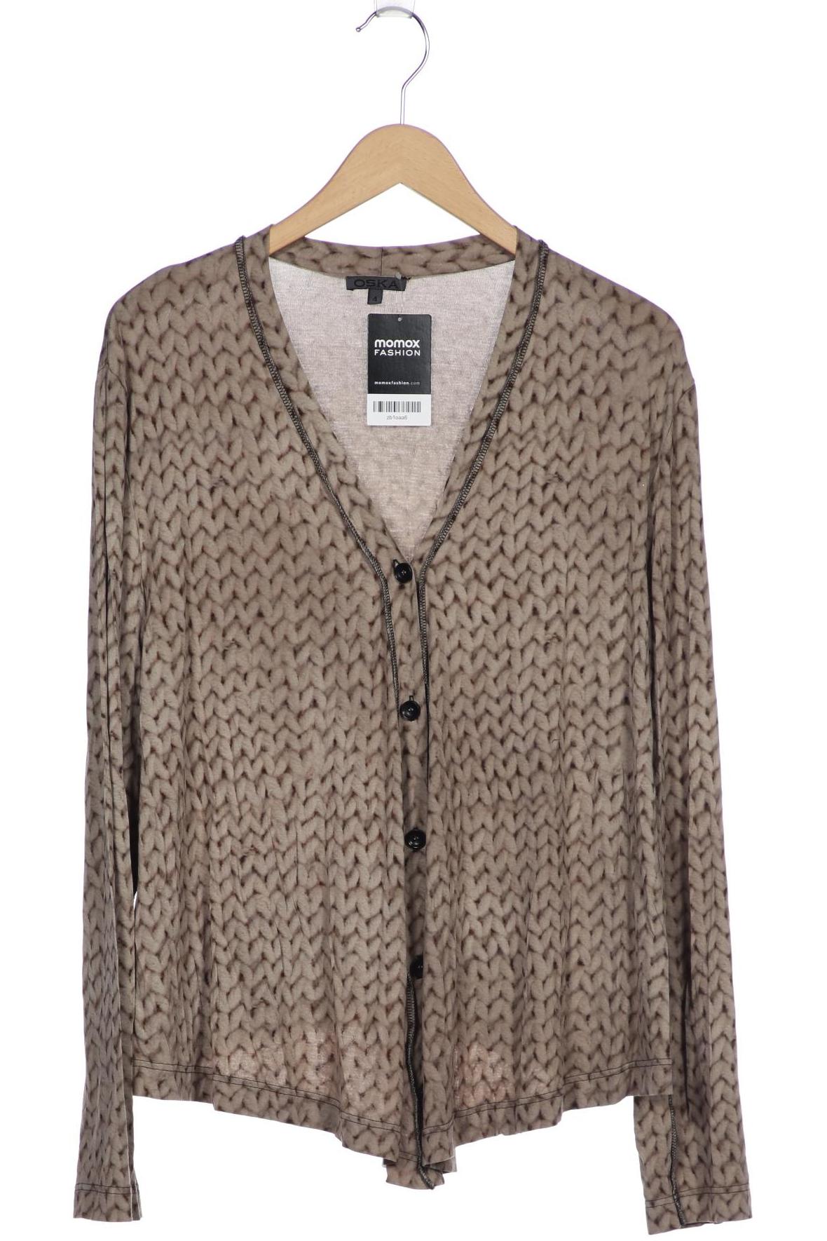 

Oska Damen Strickjacke, beige, Gr. 46
