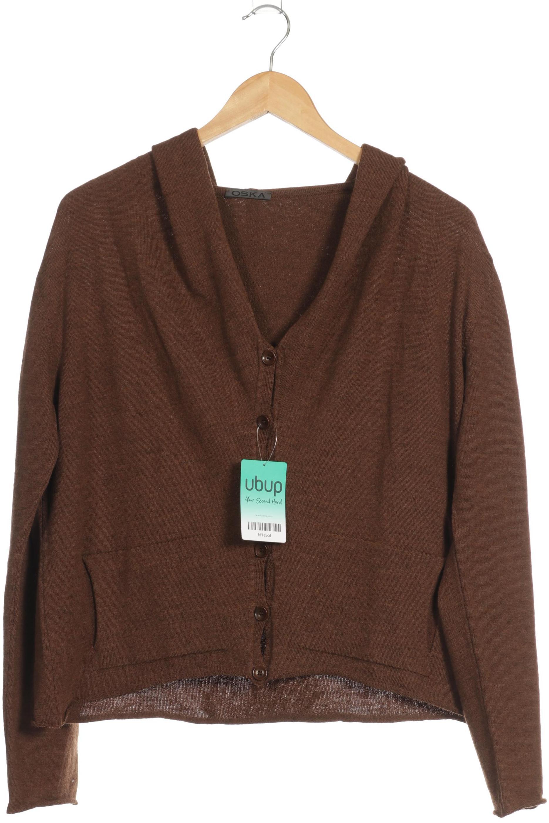 

Oska Damen Strickjacke, braun, Gr. 44
