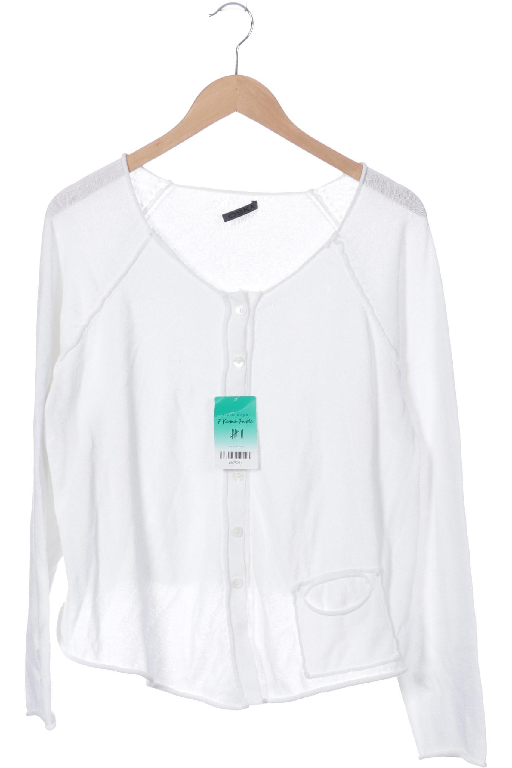 

Oska Damen Strickjacke, weiß, Gr.