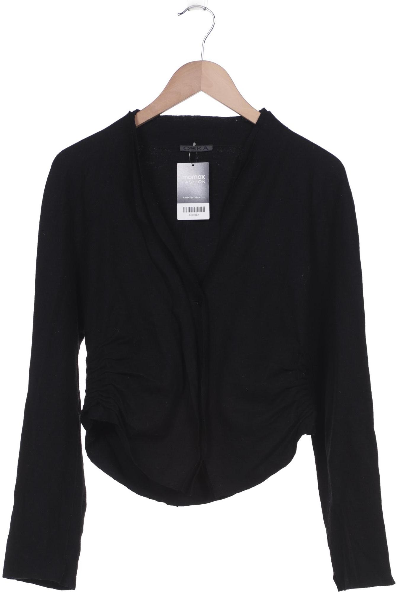 

Oska Damen Strickjacke, schwarz, Gr. 2