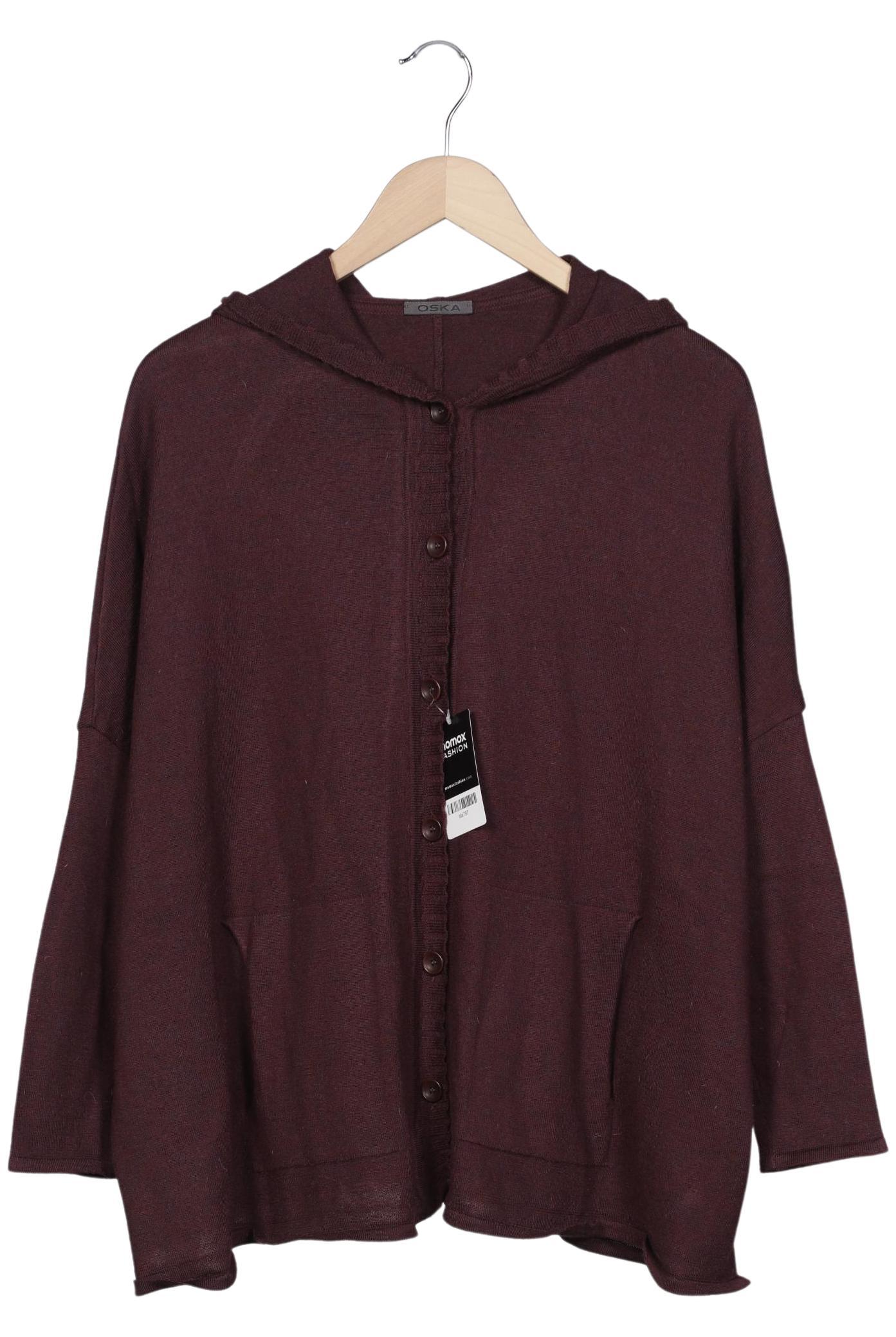 

Oska Damen Strickjacke, bordeaux, Gr. 40