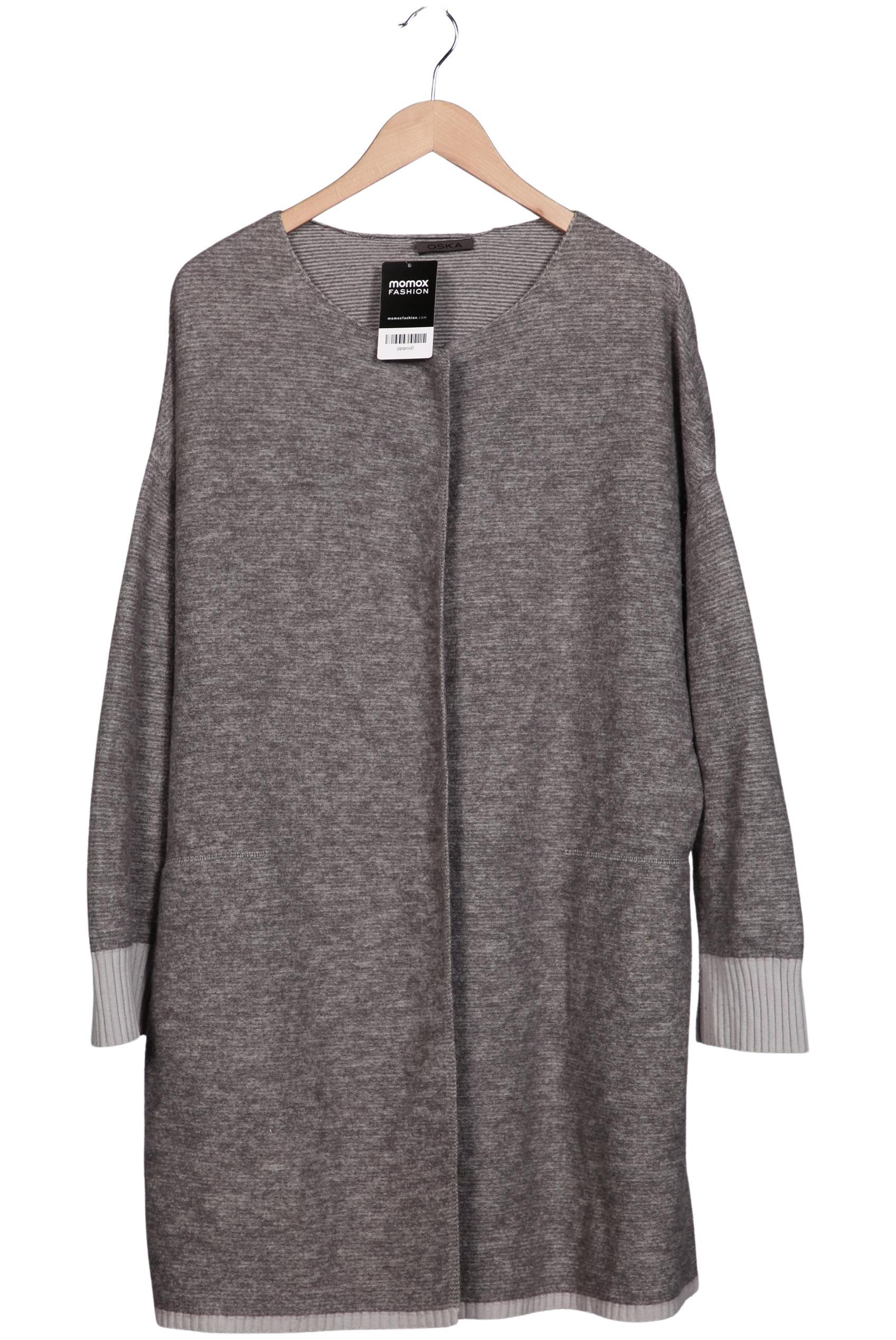 

Oska Damen Strickjacke, grau, Gr. 44