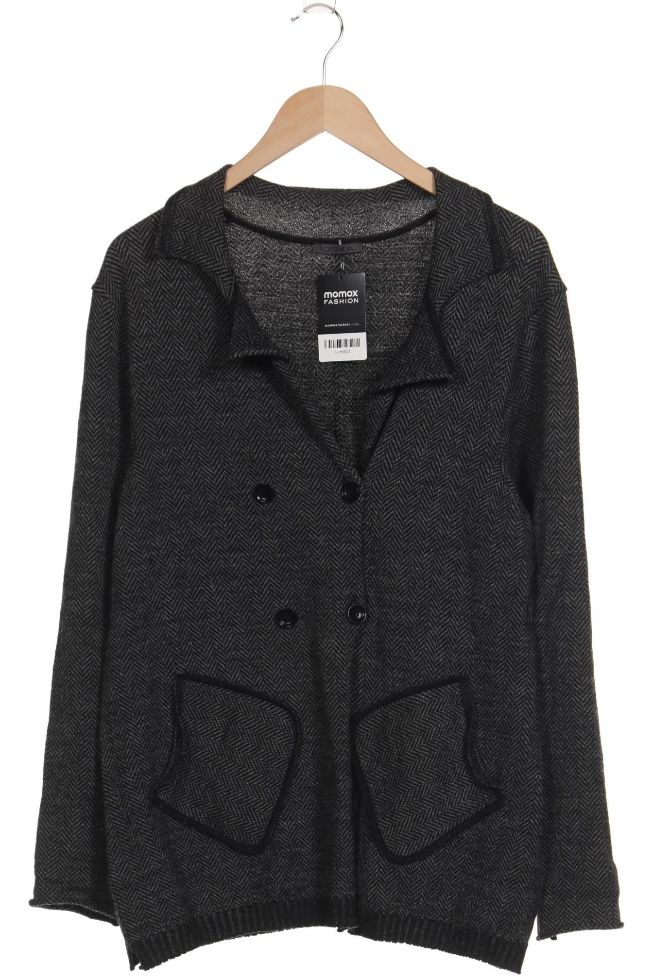 

Oska Damen Strickjacke, grau, Gr. 38