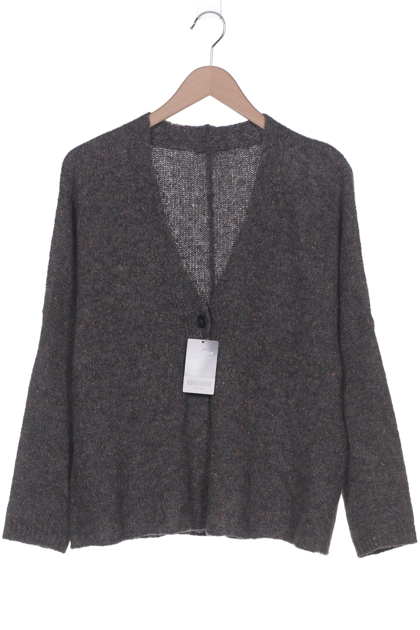 

Oska Damen Strickjacke, grau, Gr. 38