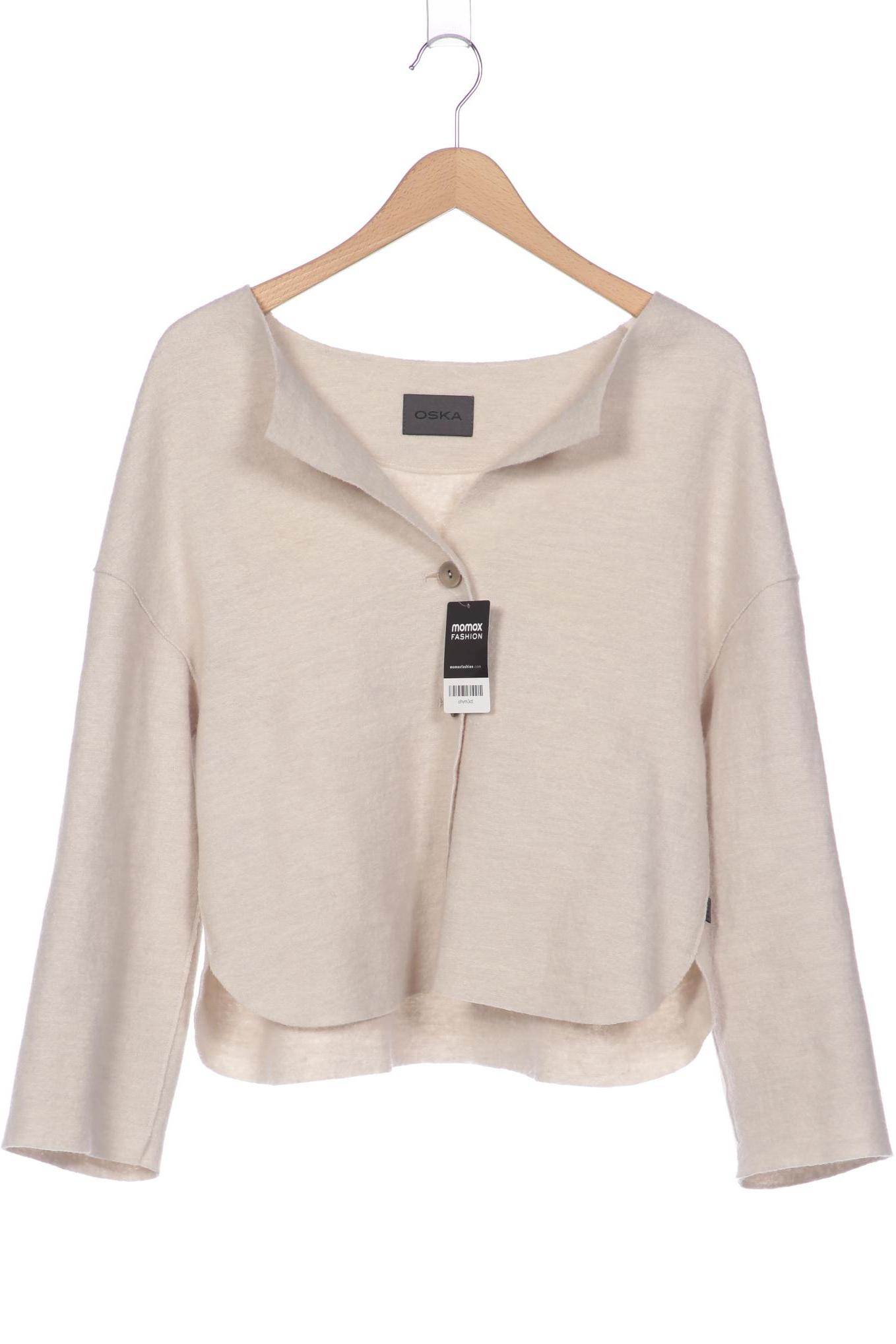 

Oska Damen Strickjacke, cremeweiß, Gr. 40