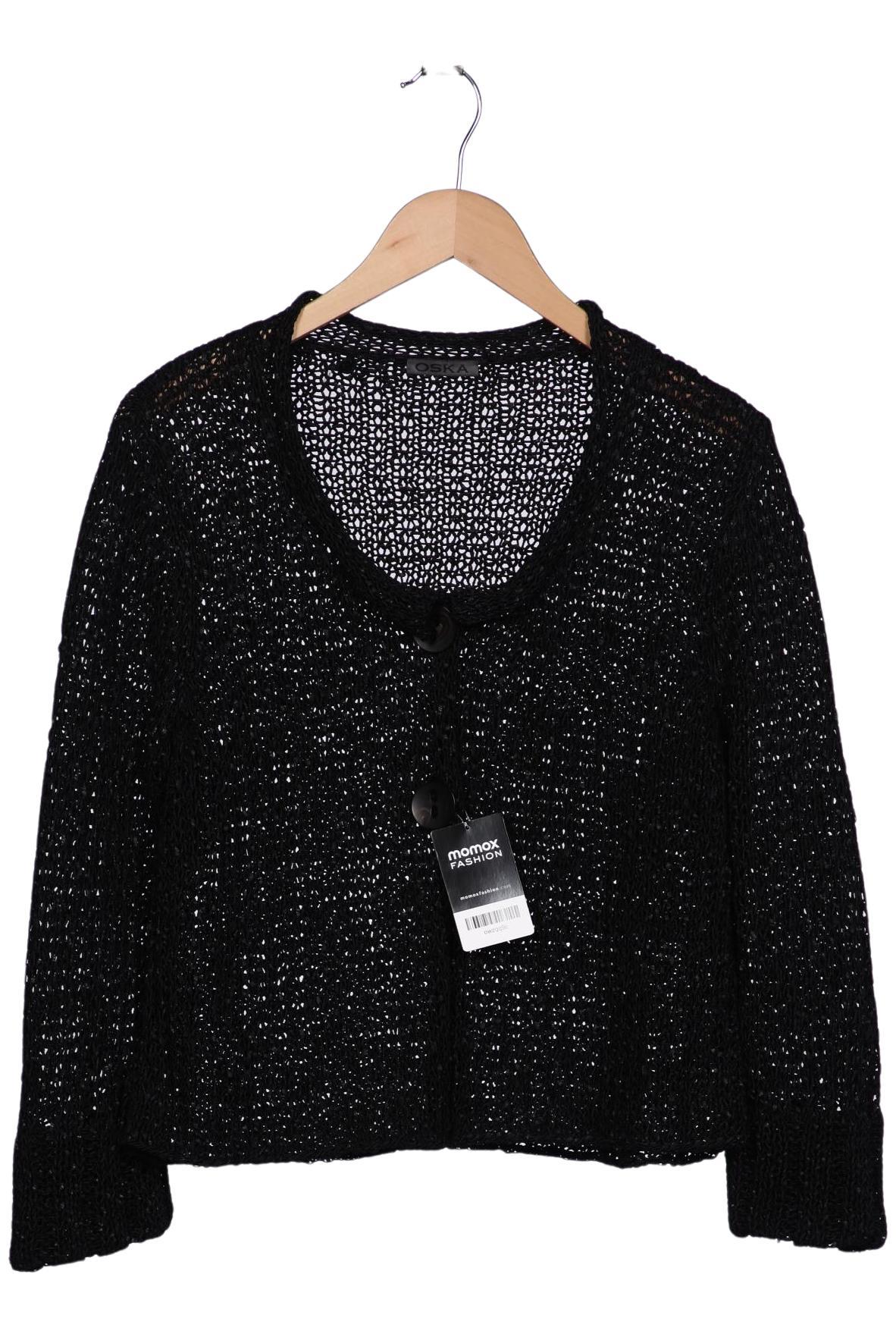 

Oska Damen Strickjacke, schwarz, Gr. 38