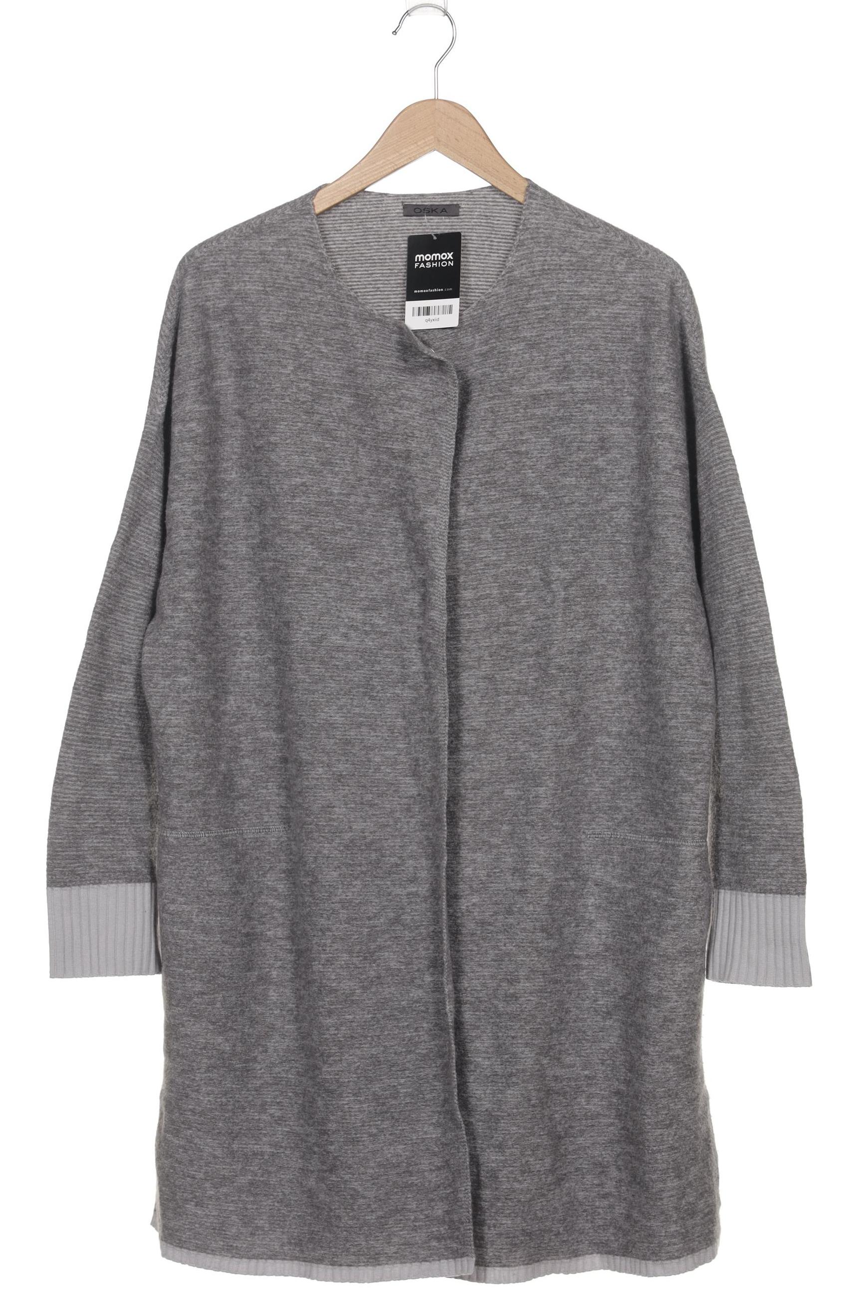 

Oska Damen Strickjacke, grau, Gr. 44