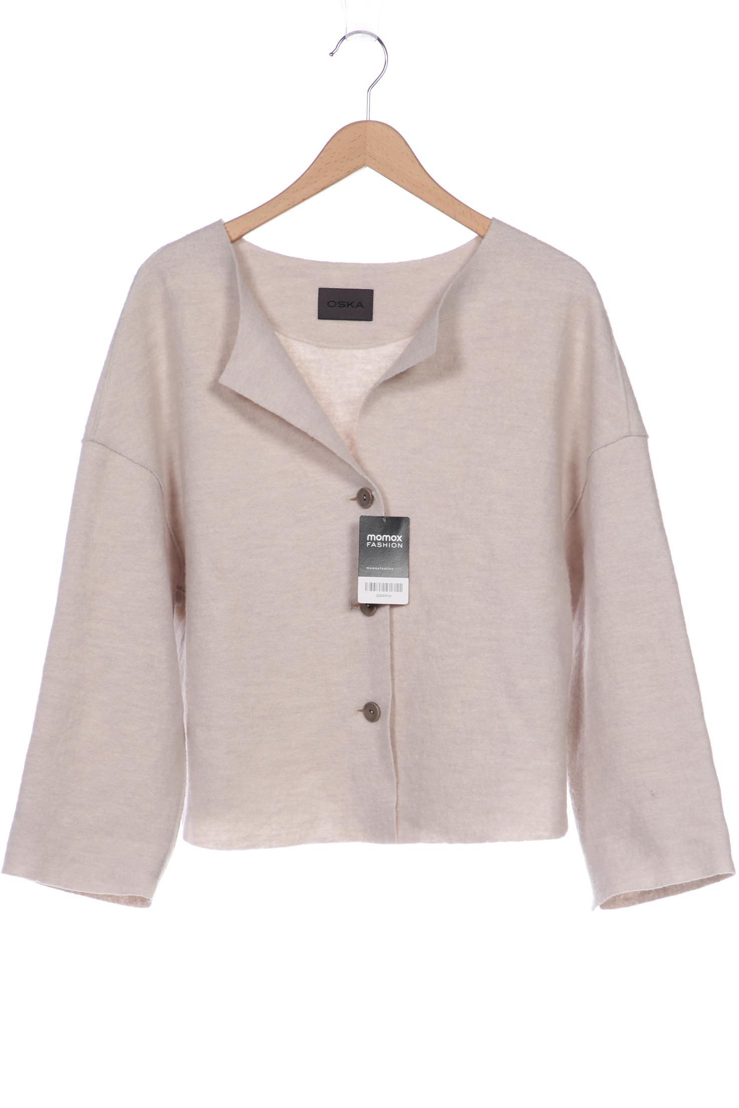 

Oska Damen Strickjacke, cremeweiß, Gr. 44