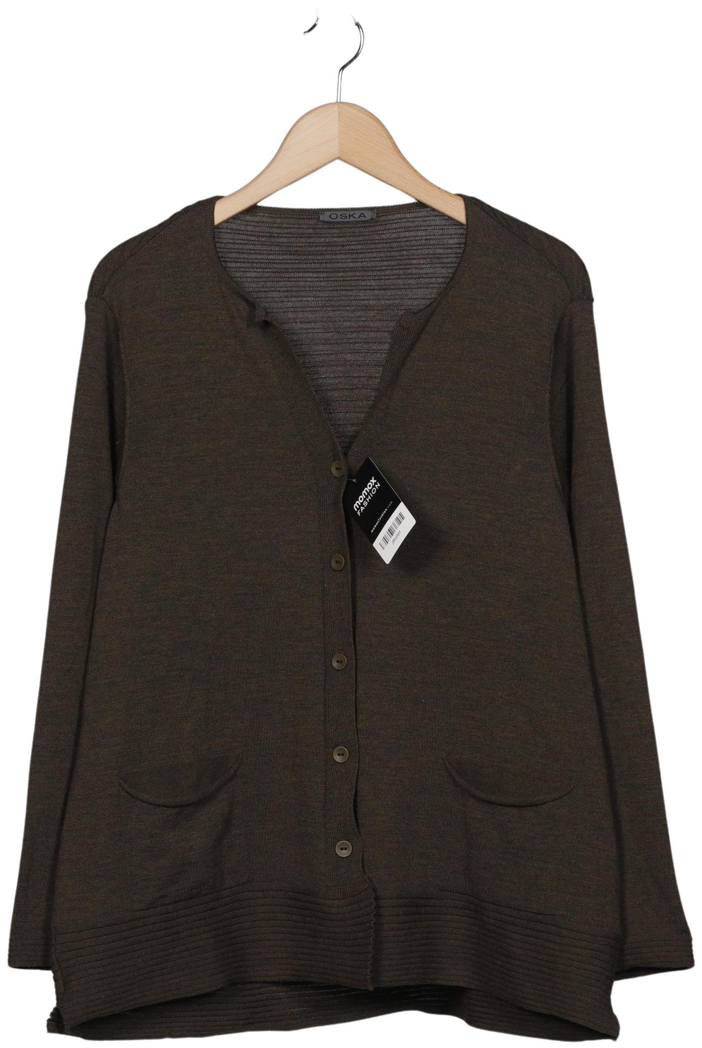 

Oska Damen Strickjacke, braun, Gr. 44