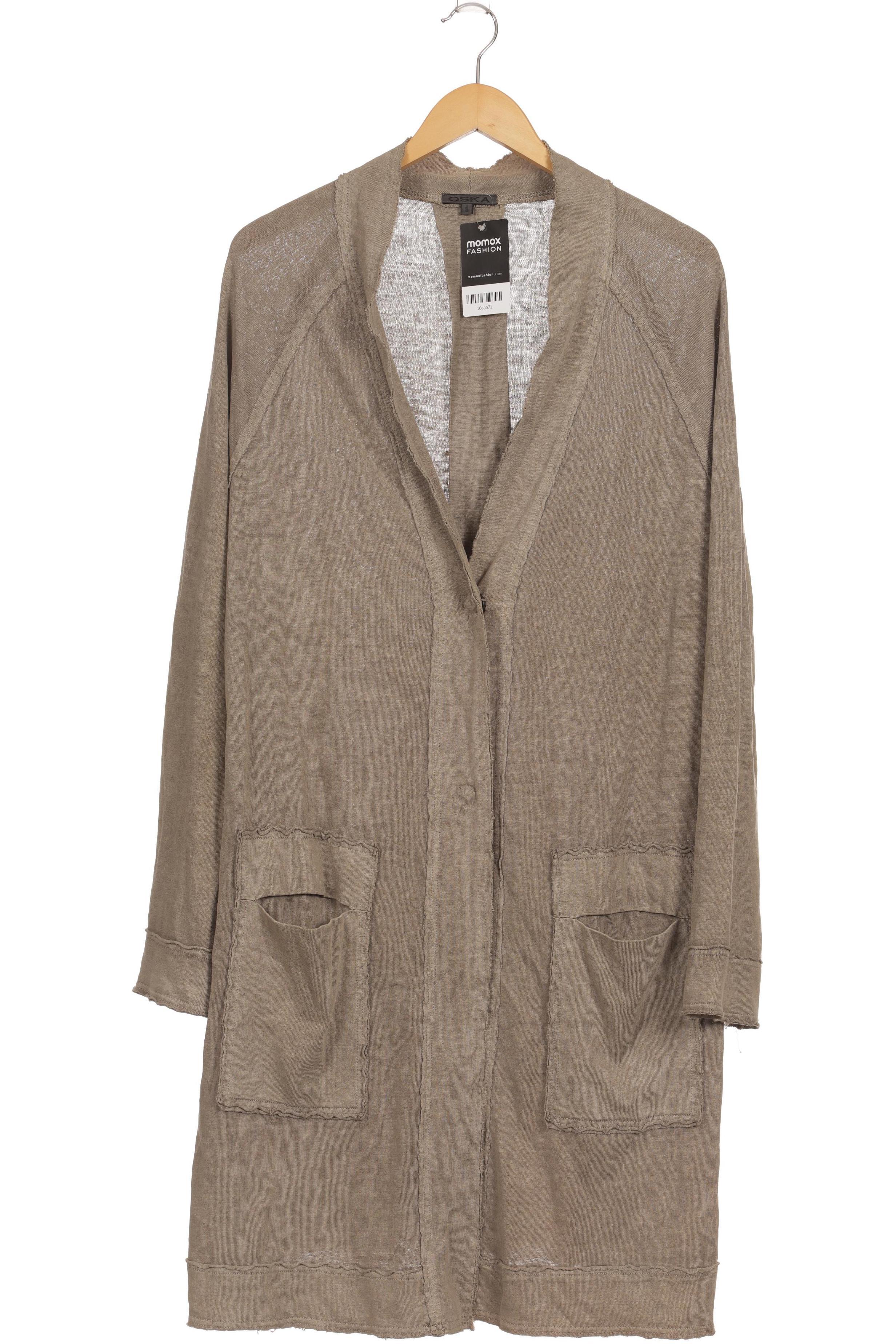 

Oska Damen Strickjacke, braun, Gr. 50