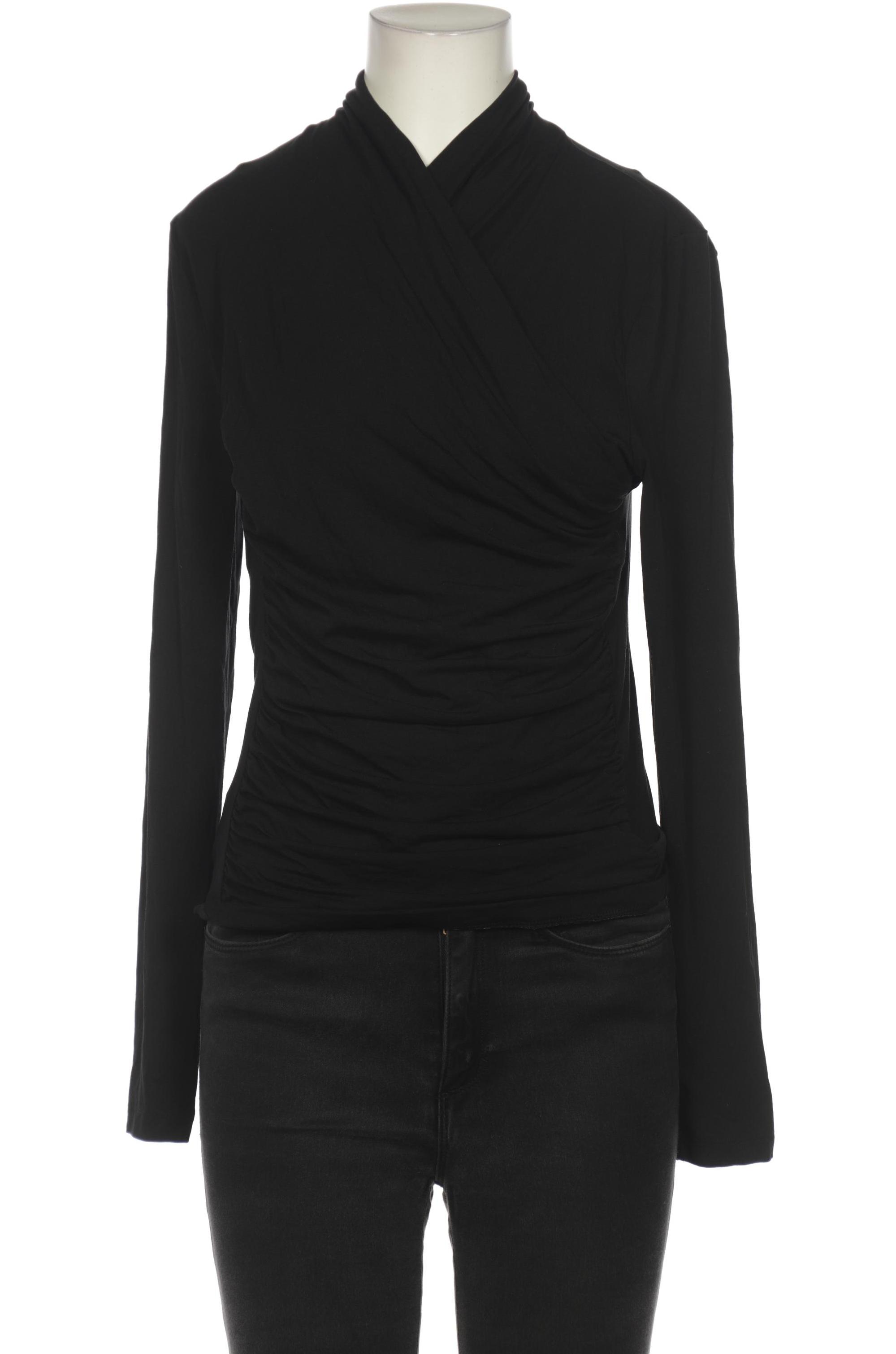 

& Other Stories Damen Langarmshirt, schwarz, Gr. 38