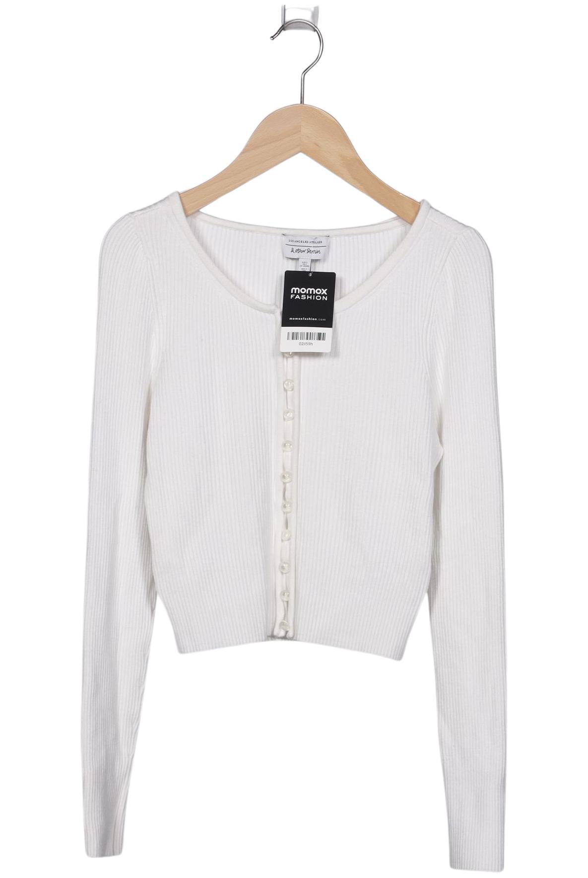 

& Other Stories Damen Strickjacke, weiß, Gr. 36