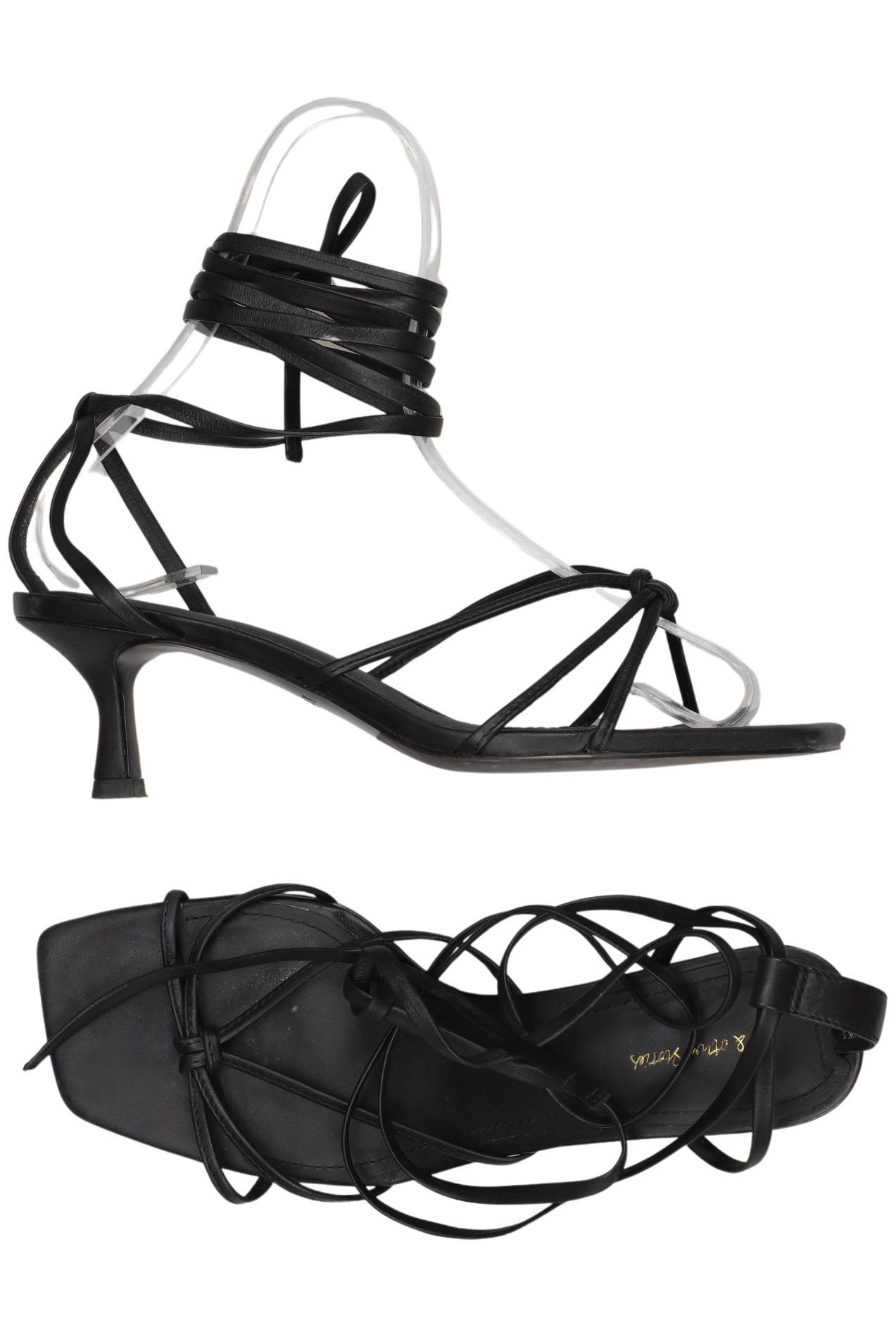 

& Other Stories Damen Sandale, schwarz, Gr. 38