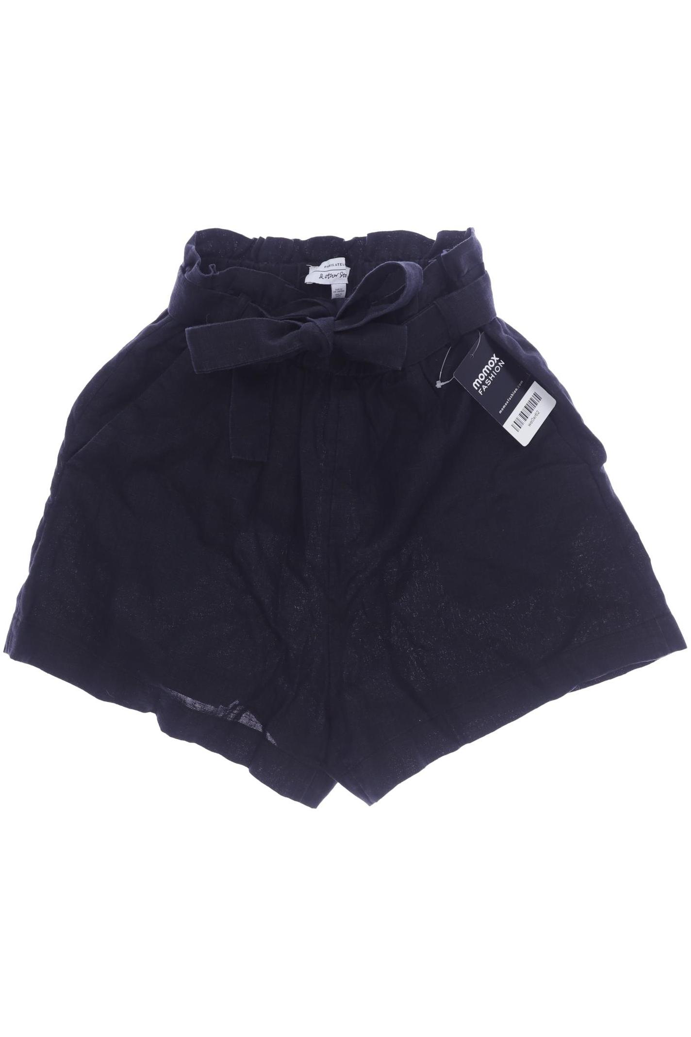 

& Other Stories Damen Shorts, schwarz, Gr. 32