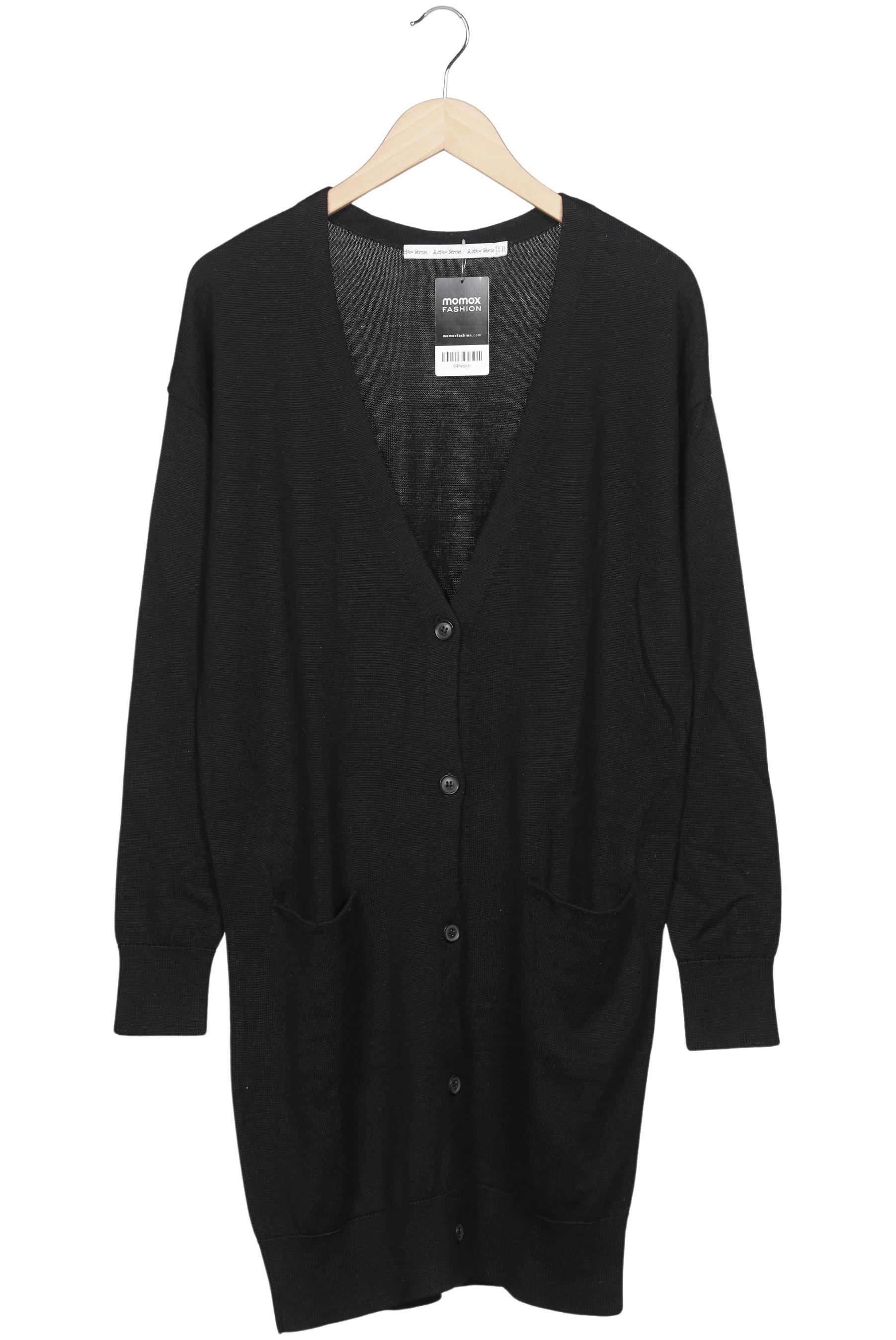 

& Other Stories Damen Strickjacke, schwarz, Gr. 34