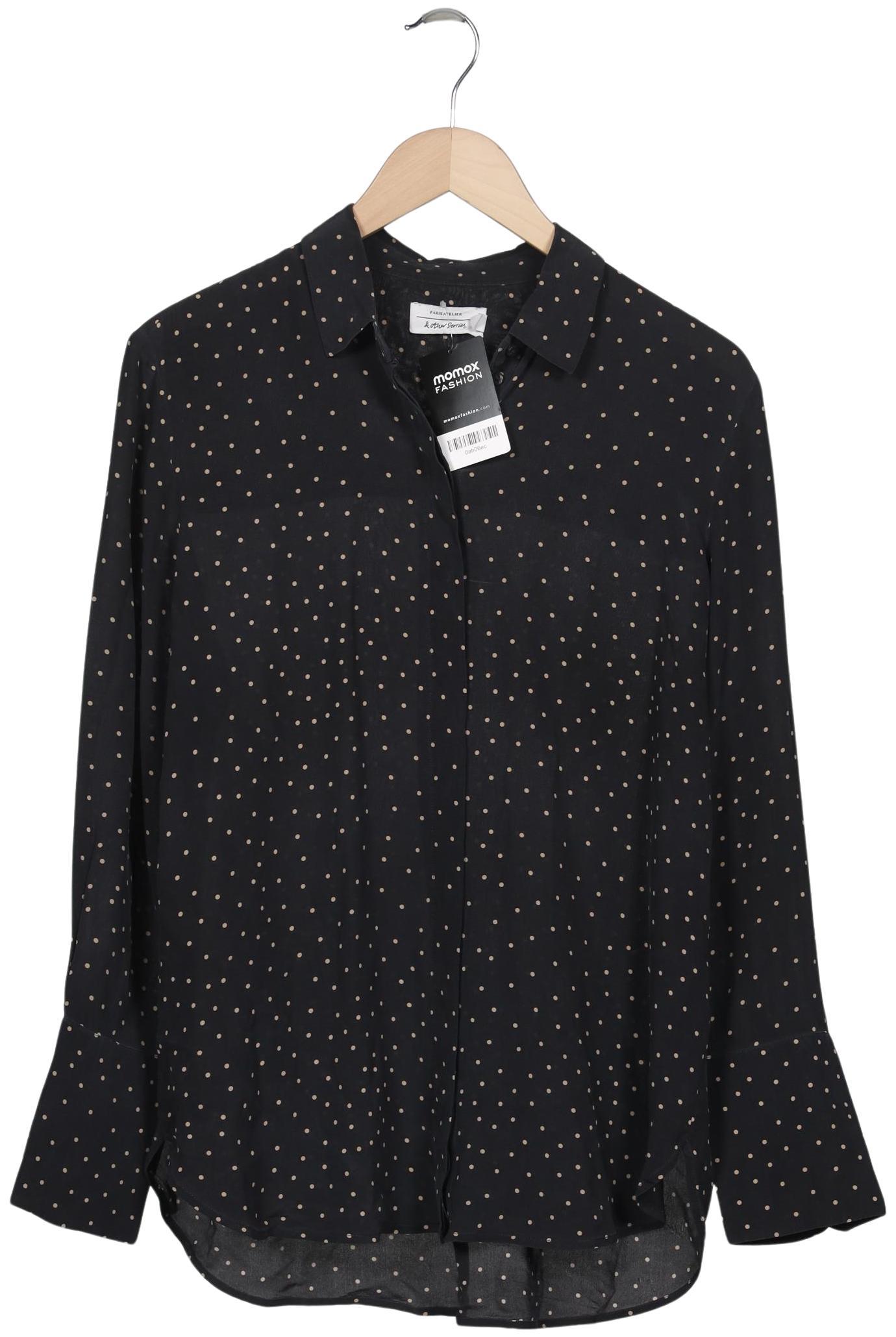 

& Other Stories Damen Bluse, schwarz, Gr. 42