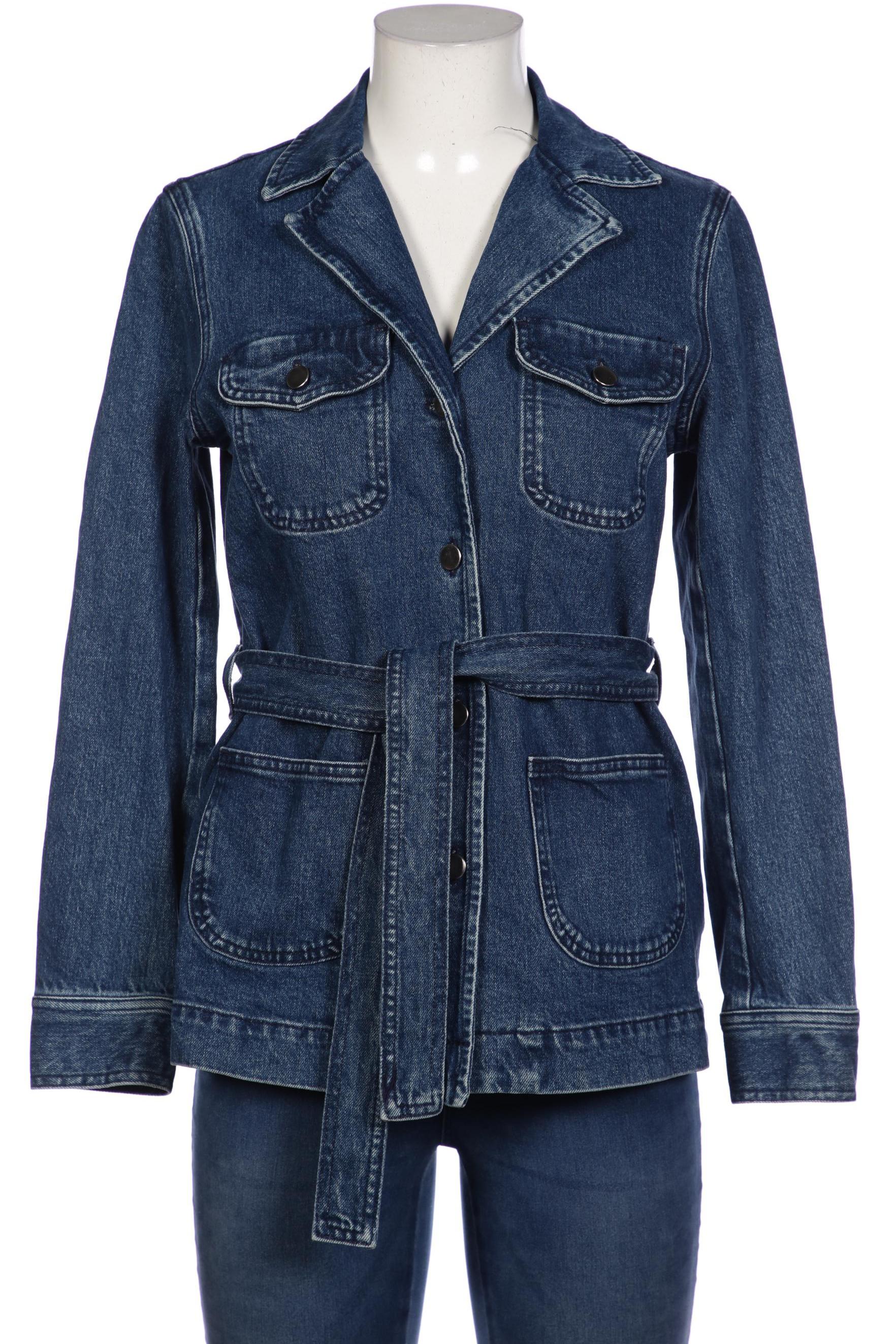 

& Other Stories Damen Jacke, marineblau, Gr. 38