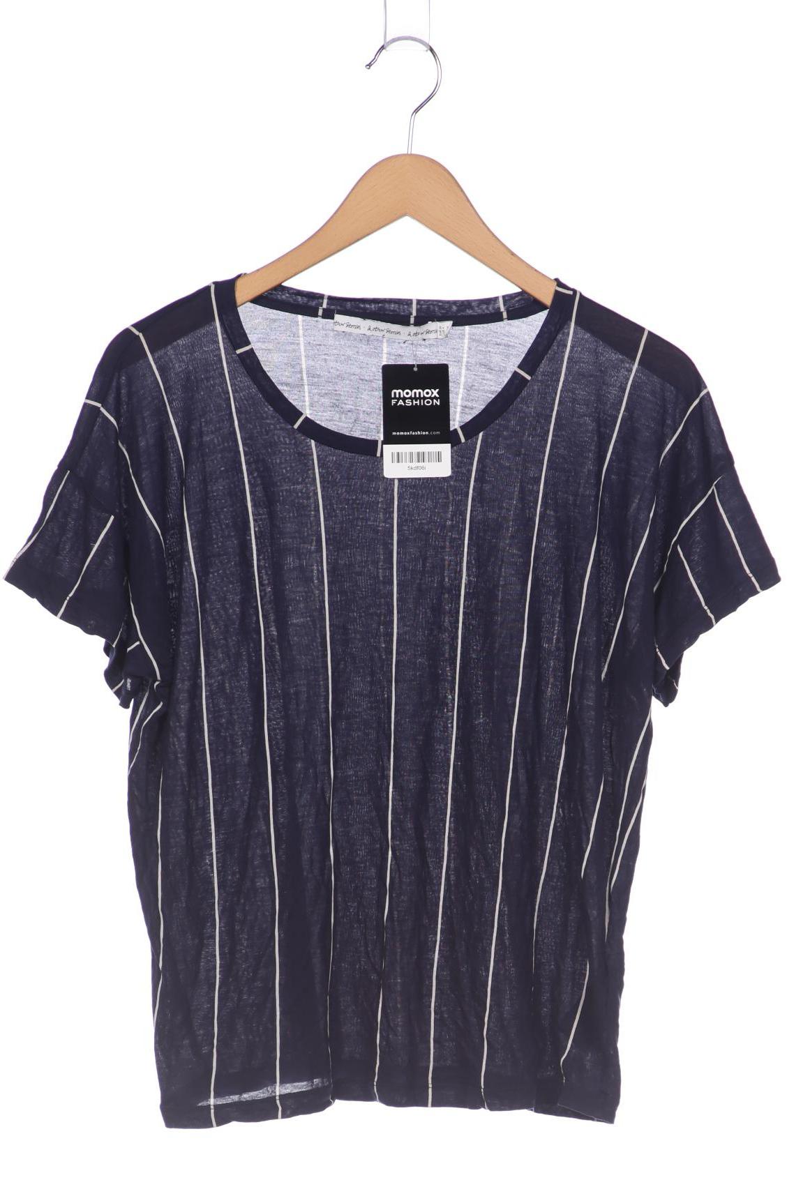 

& Other Stories Damen T-Shirt, marineblau, Gr. 34