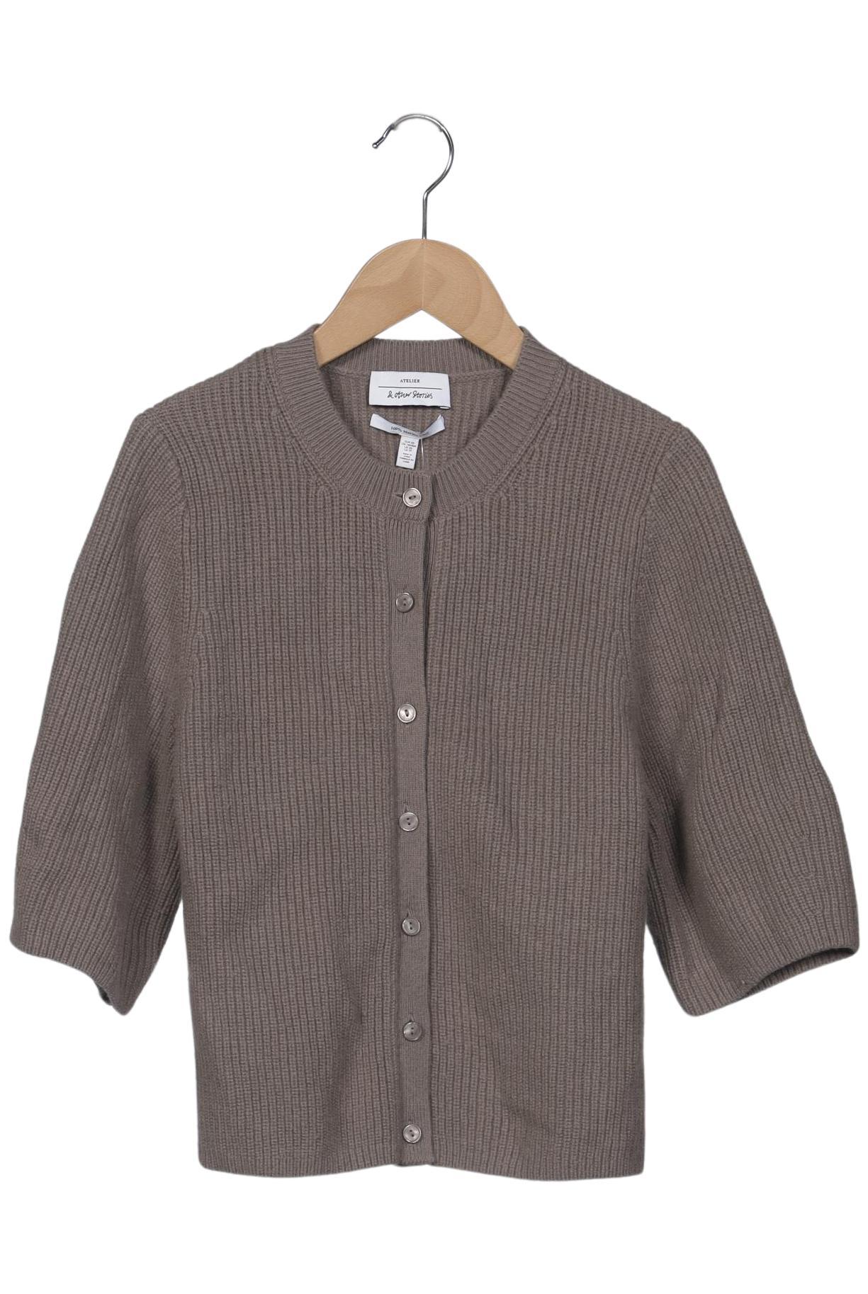 

& Other Stories Damen Strickjacke, braun, Gr. 34