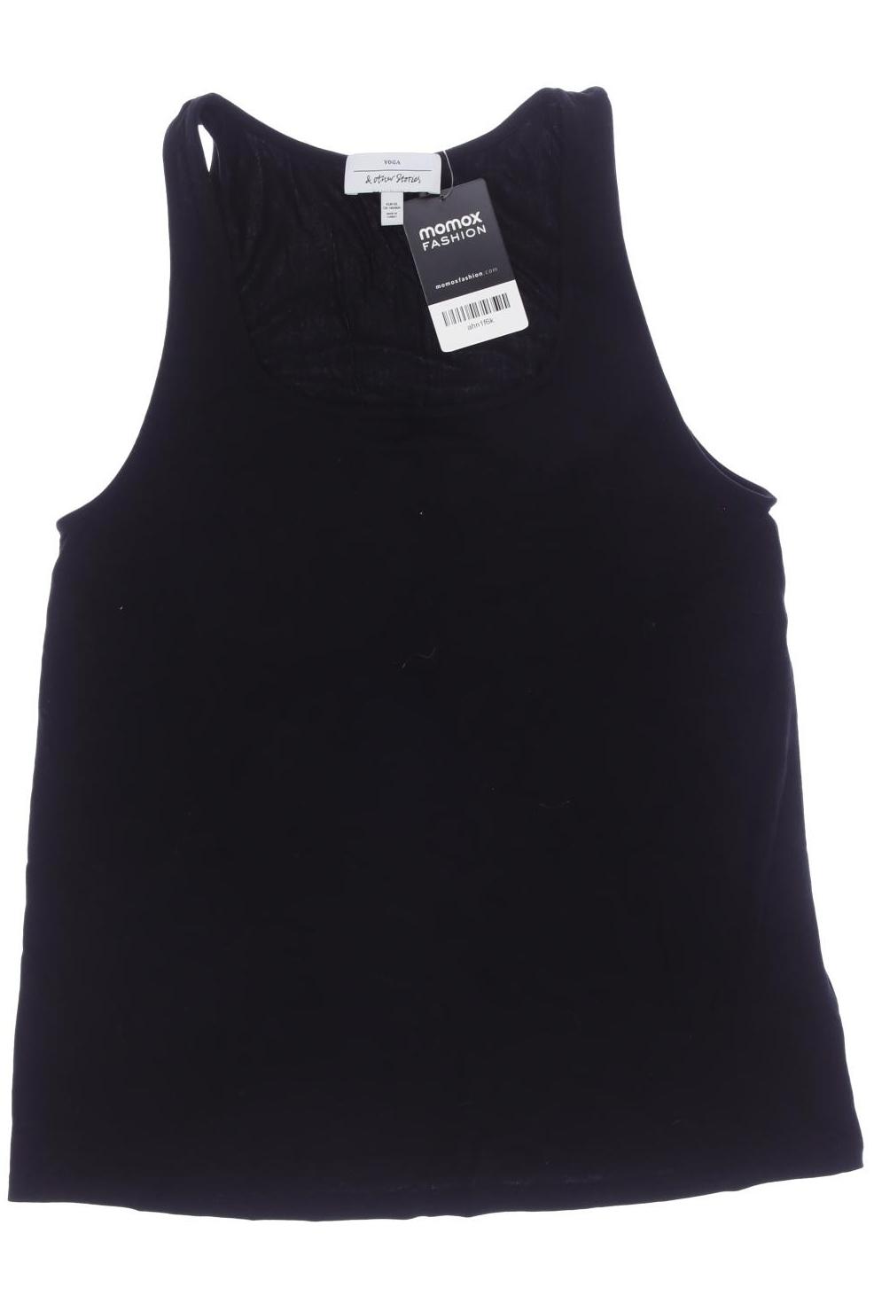 

& Other Stories Damen Top, schwarz, Gr. 34