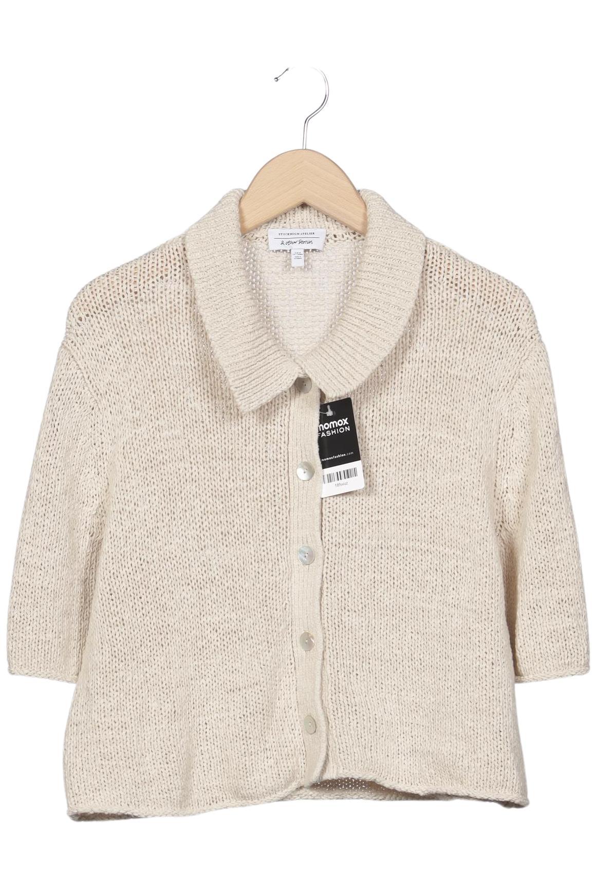 

& Other Stories Damen Strickjacke, beige, Gr. 38