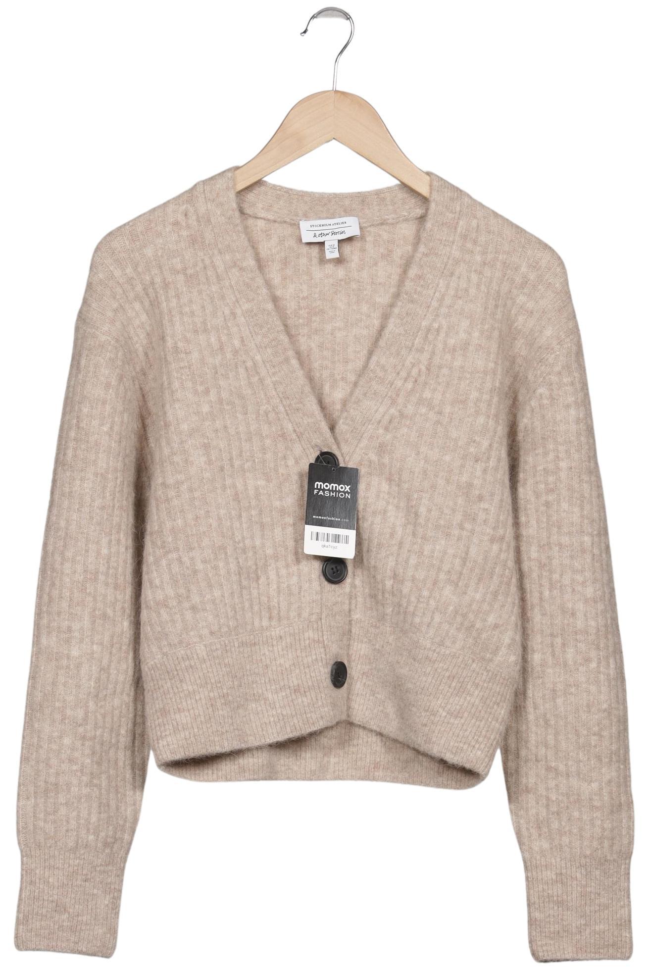

& Other Stories Damen Strickjacke, beige, Gr. 38