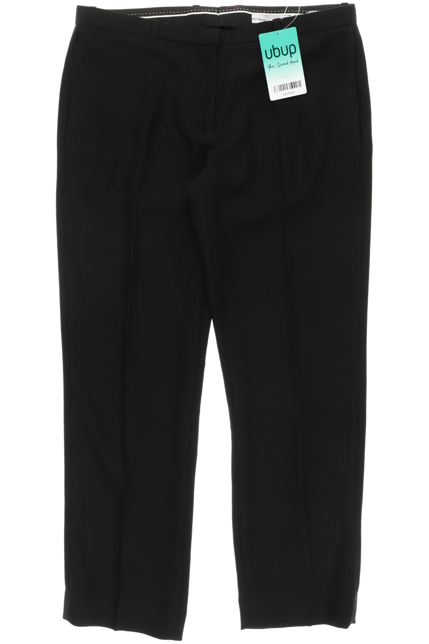 

& Other Stories Damen Stoffhose, schwarz, Gr. 34