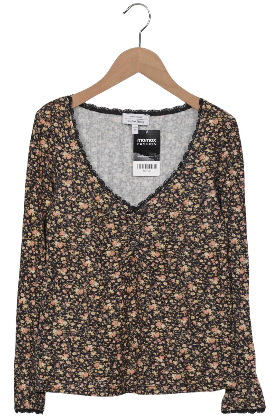 

& Other Stories Damen Langarmshirt, schwarz, Gr. 36