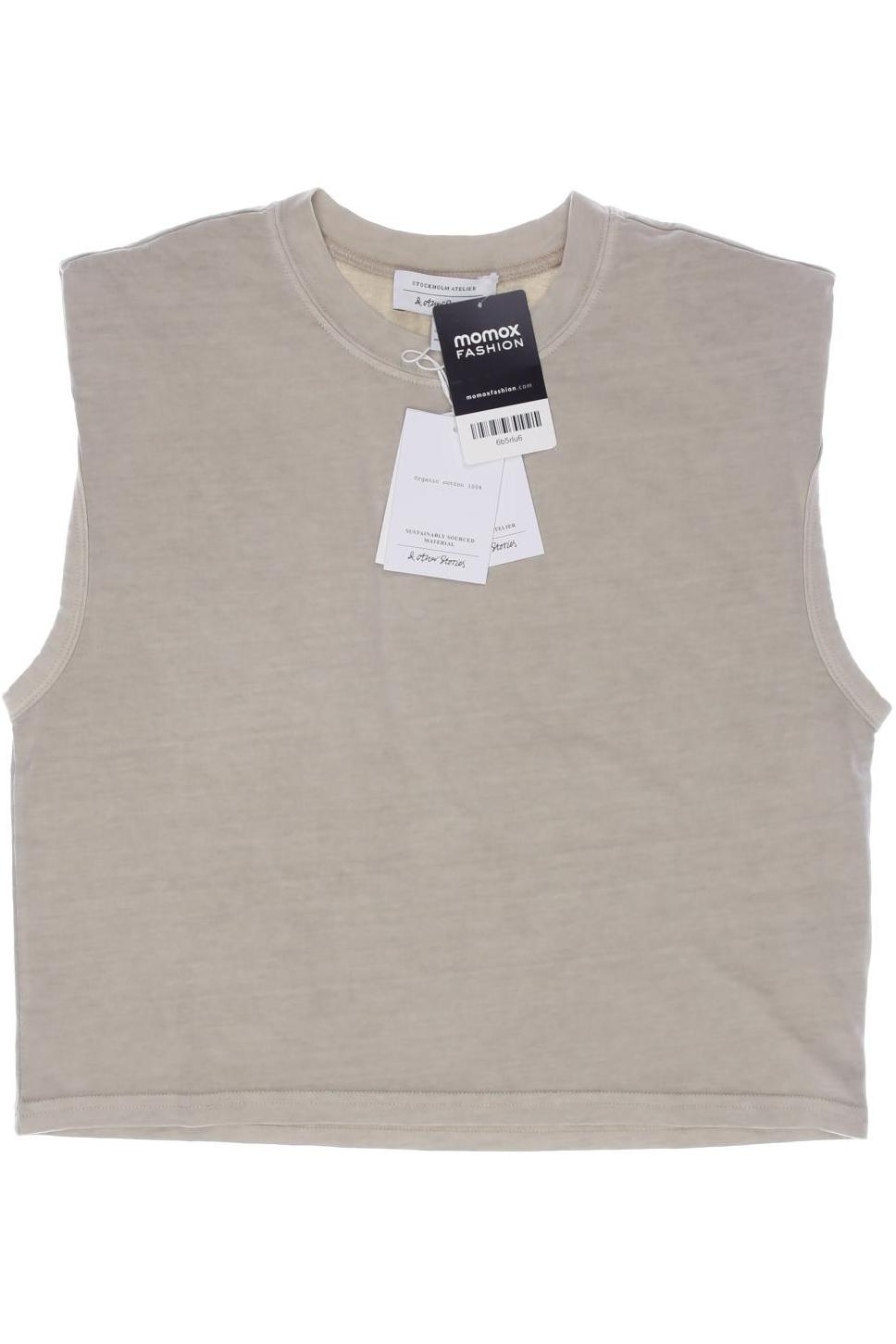 

& Other Stories Damen T-Shirt, beige, Gr. 34