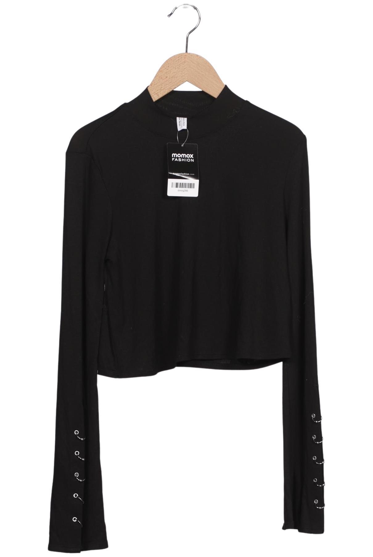 

& Other Stories Damen Langarmshirt, schwarz, Gr. 38