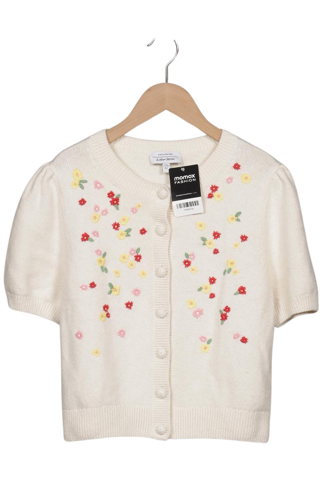 

& Other Stories Damen Strickjacke, cremeweiß, Gr. 36