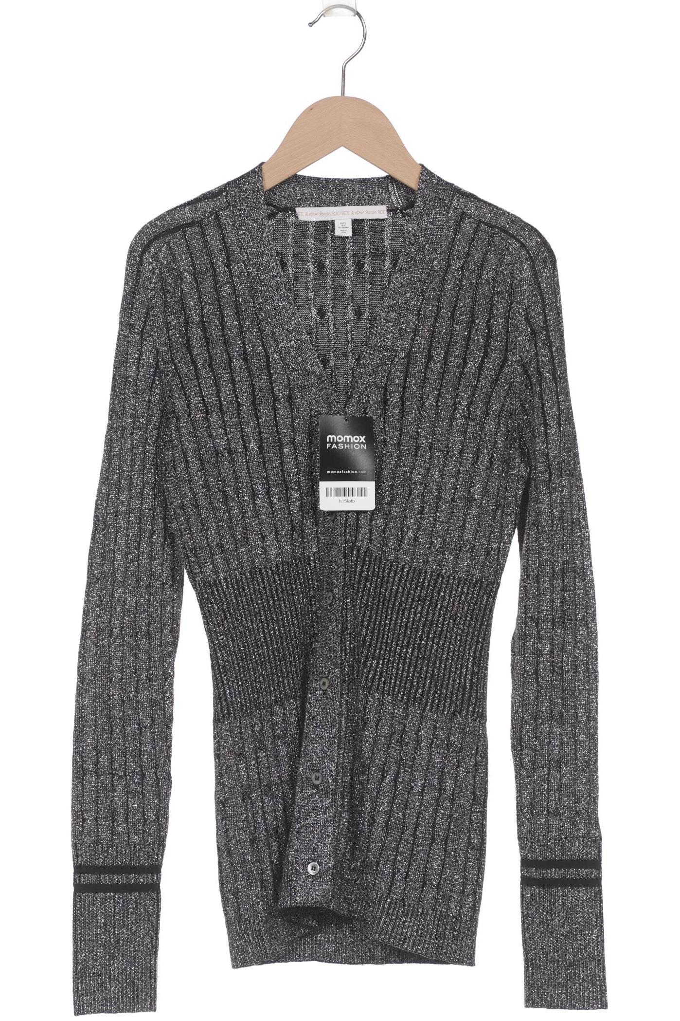 

& Other Stories Damen Strickjacke, silber, Gr. 36