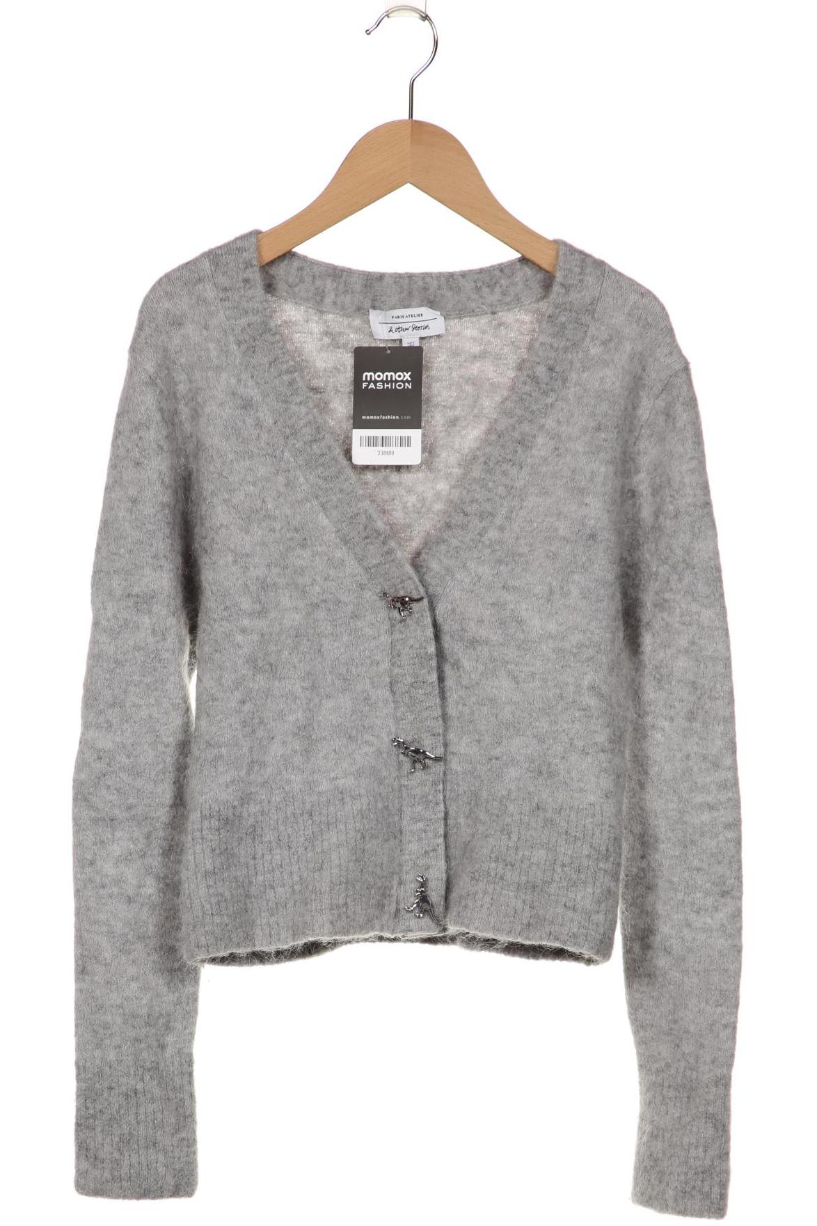 

& Other Stories Damen Strickjacke, grau, Gr. 36