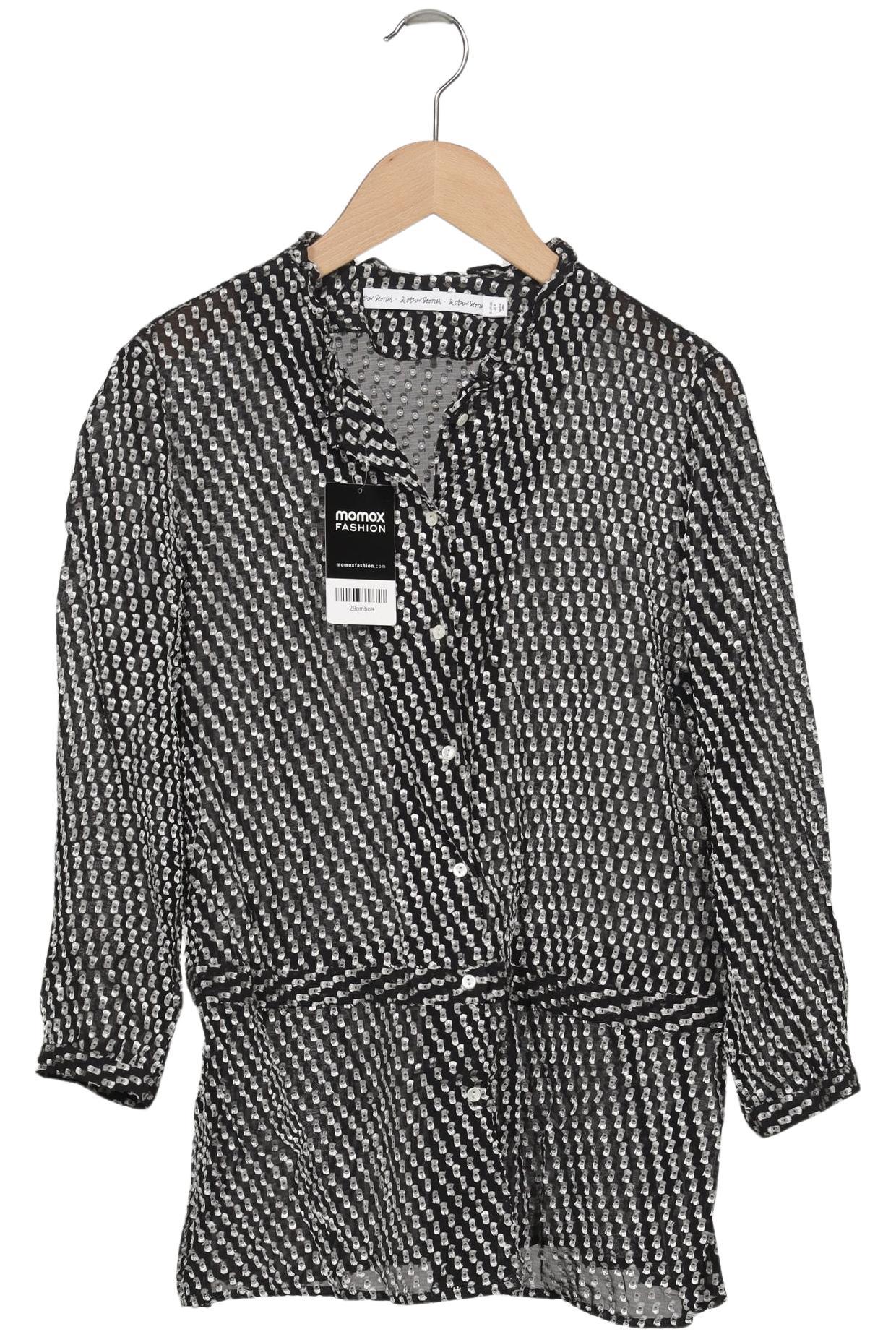 

& Other Stories Damen Bluse, schwarz, Gr. 36