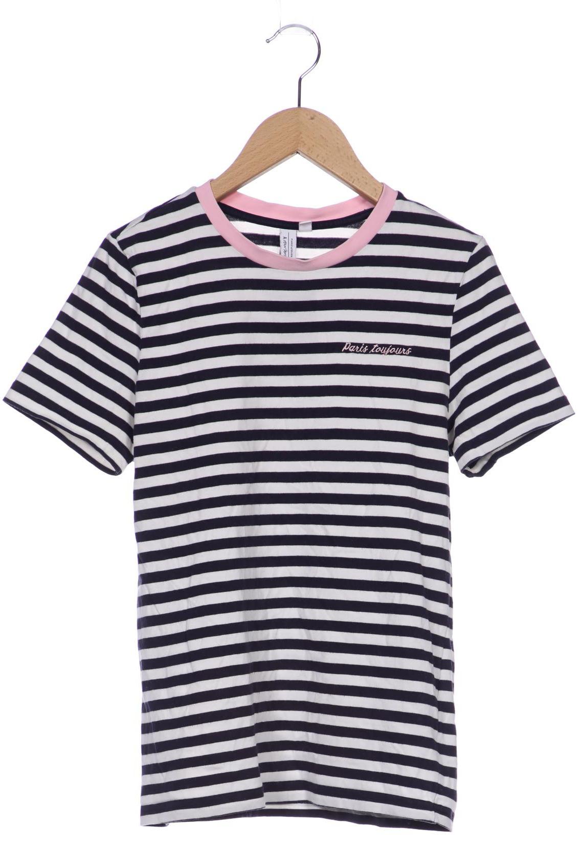 

& Other Stories Damen T-Shirt, marineblau, Gr. 36
