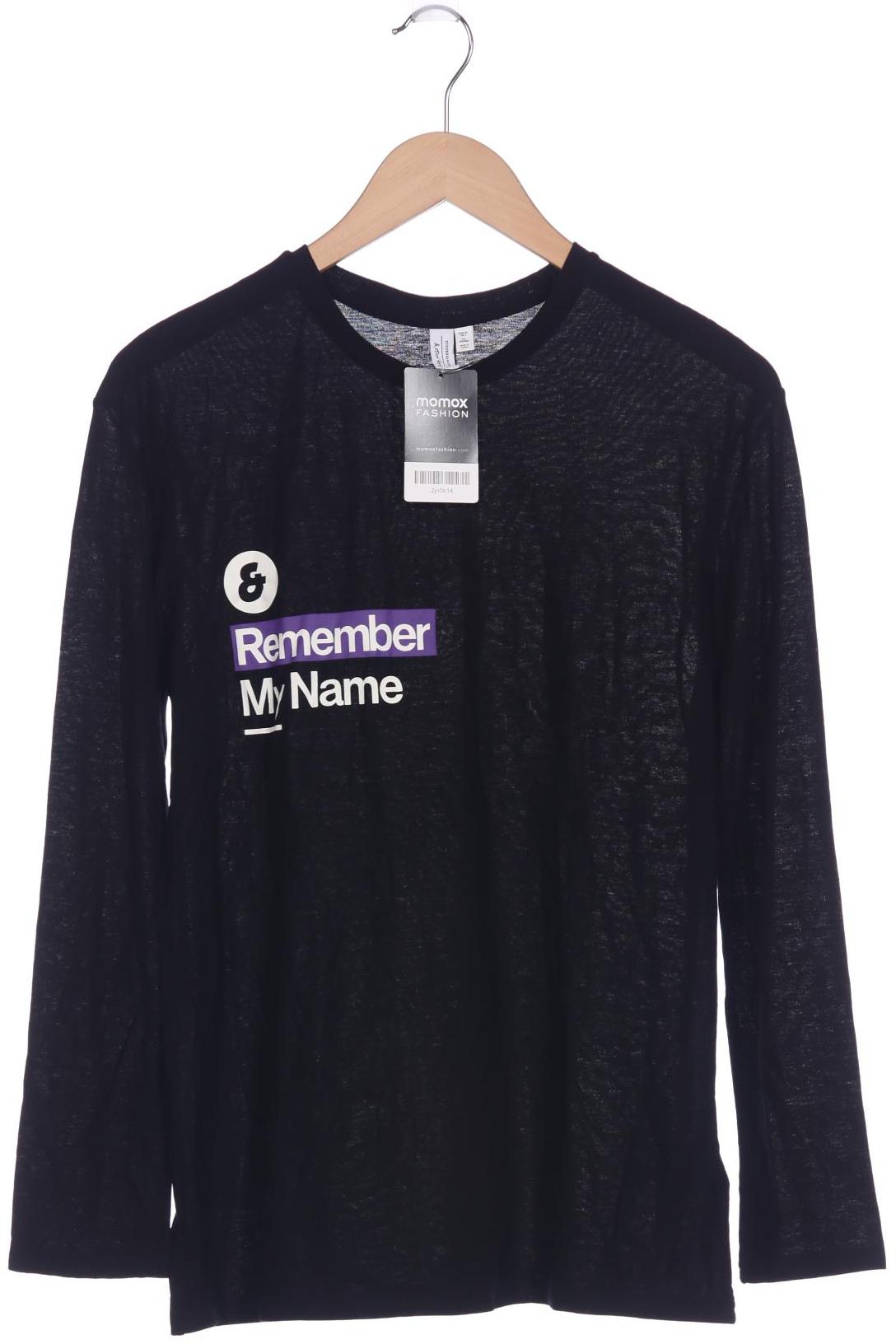 

& Other Stories Damen Langarmshirt, schwarz, Gr. 34