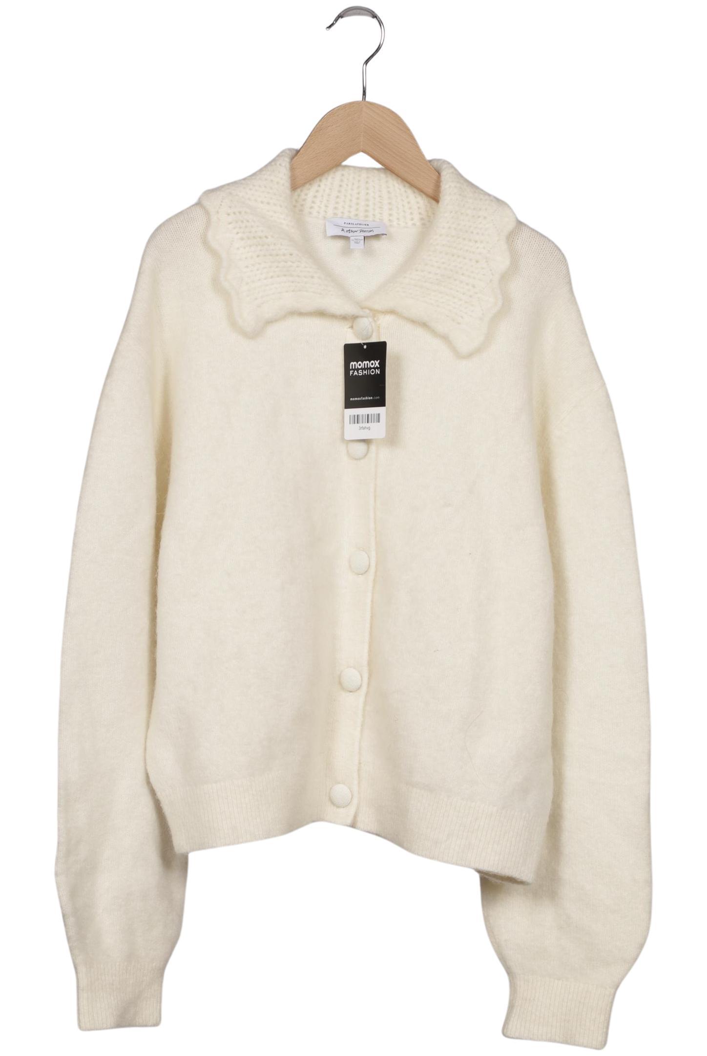 

& Other Stories Damen Strickjacke, cremeweiß, Gr. 42