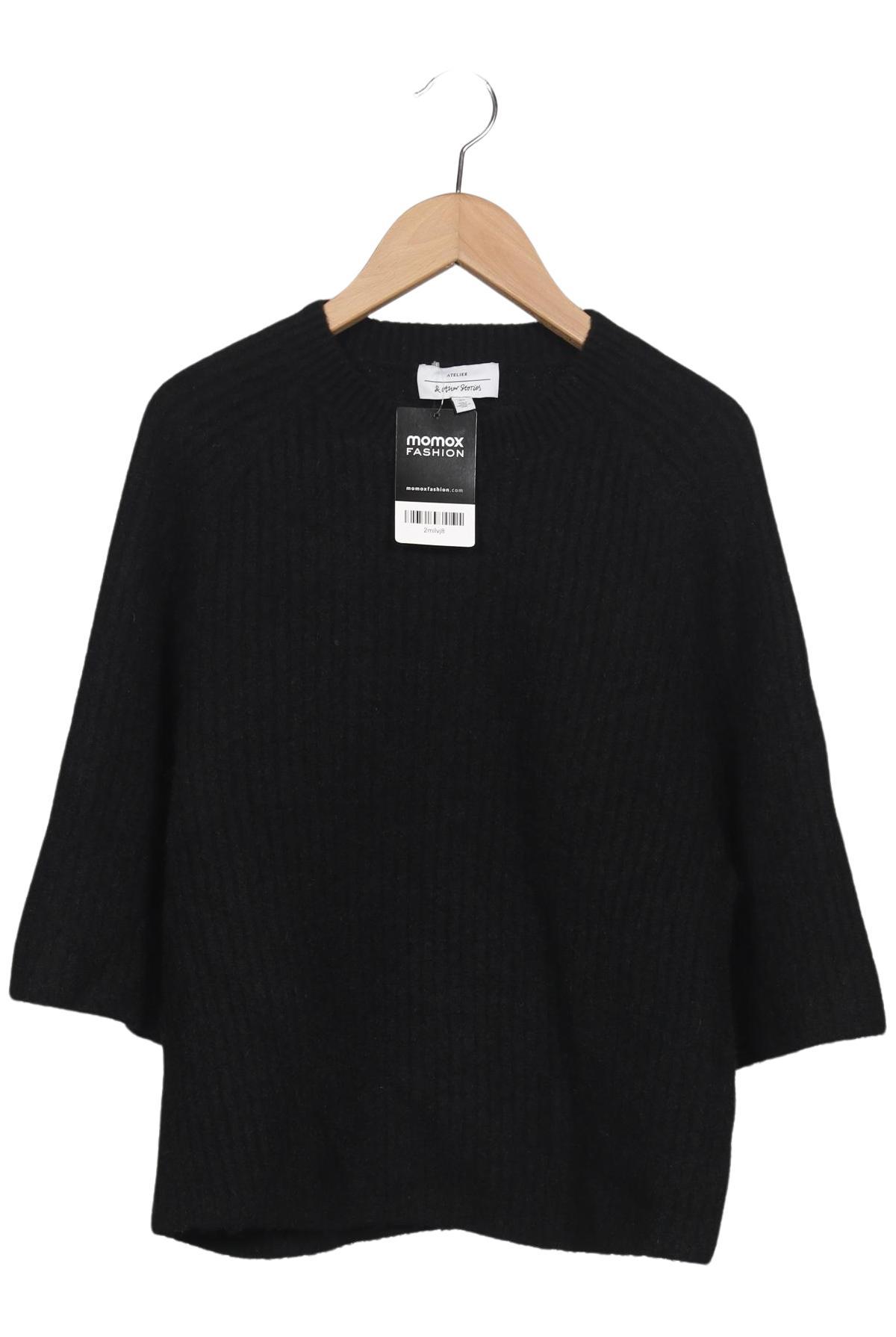 

& Other Stories Damen Pullover, schwarz, Gr. 36
