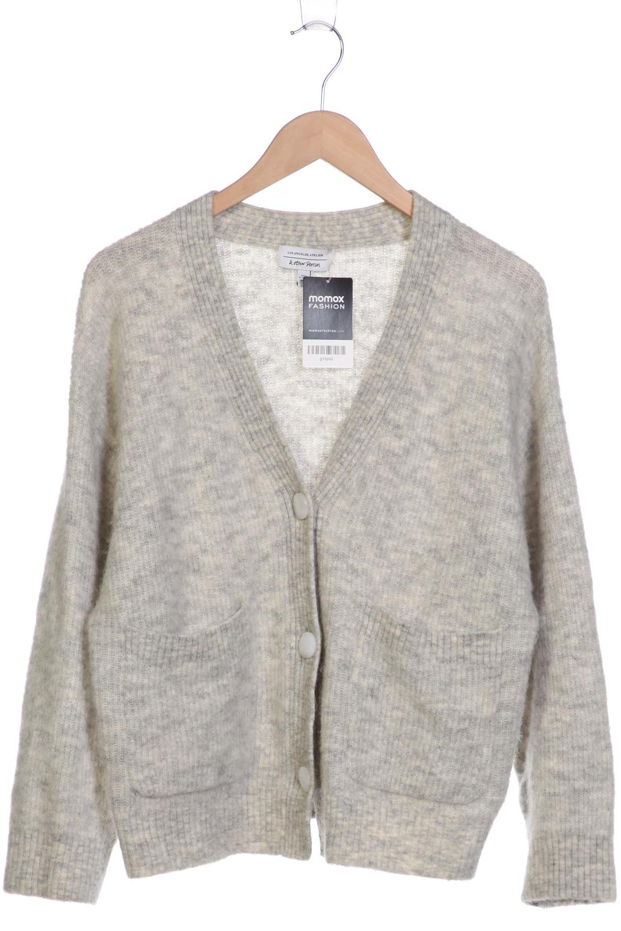 

& Other Stories Damen Strickjacke, grau, Gr. 36