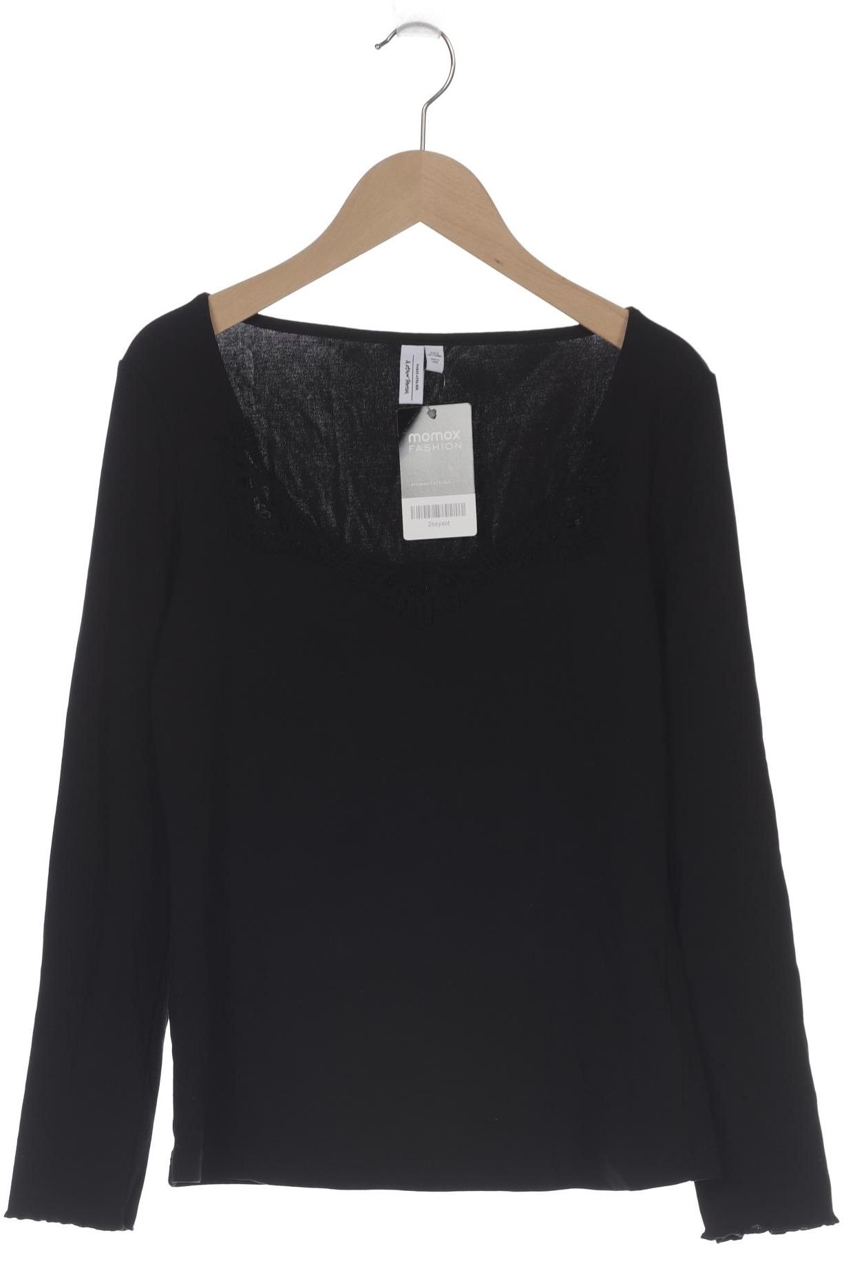 

& Other Stories Damen Langarmshirt, schwarz, Gr. 38