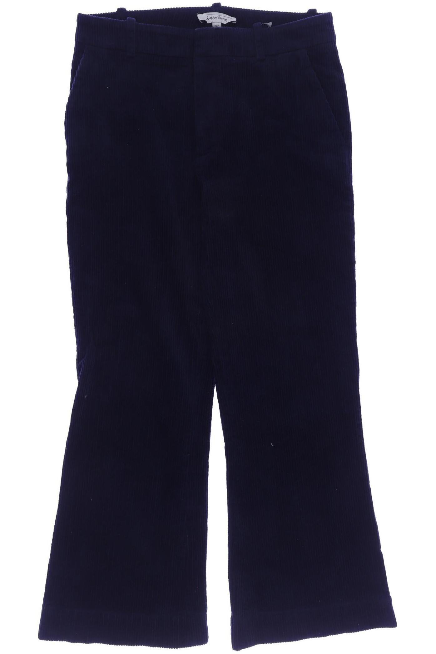 

& Other Stories Damen Stoffhose, marineblau, Gr. 36