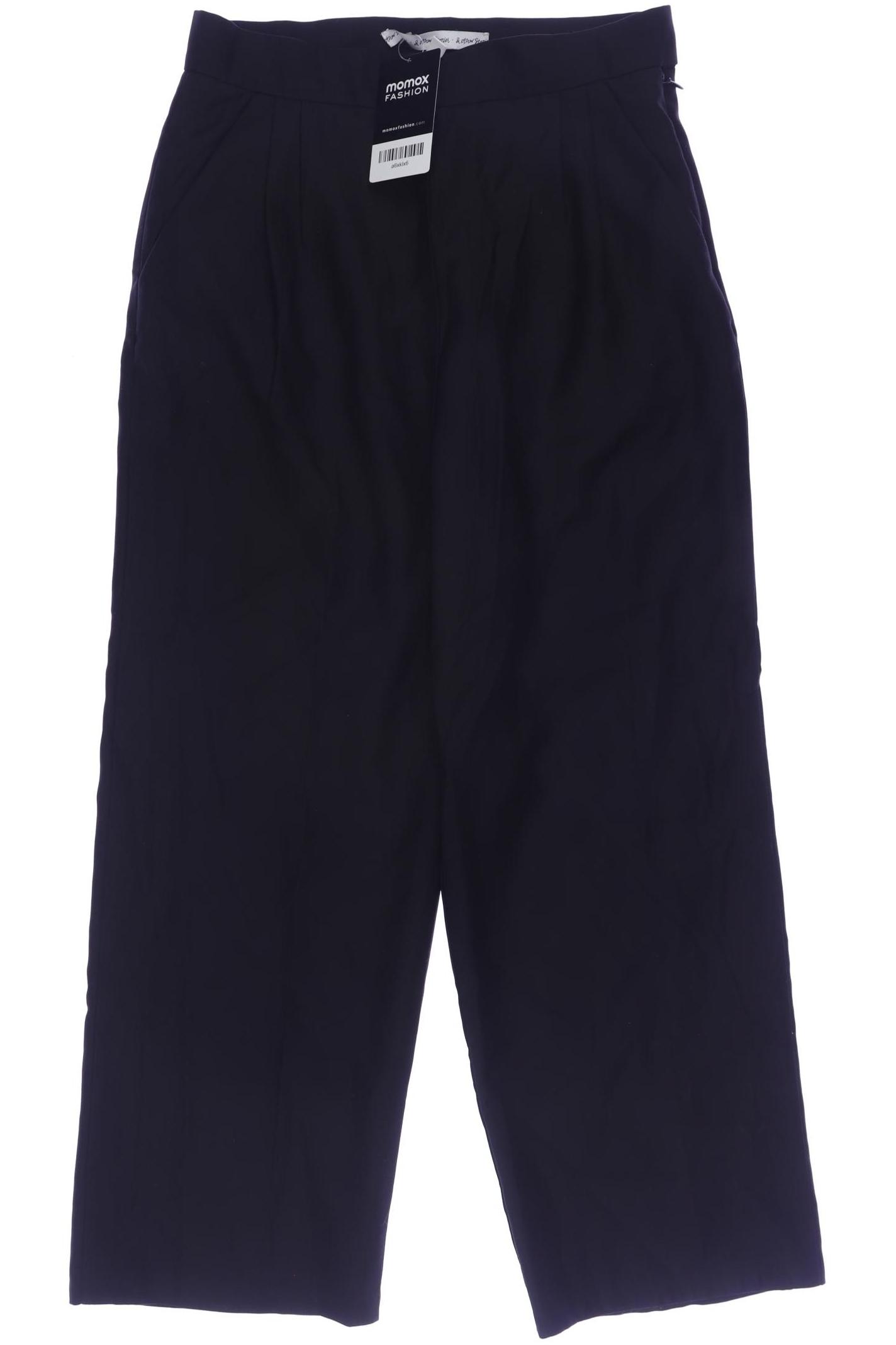 

& Other Stories Damen Stoffhose, schwarz, Gr. 34
