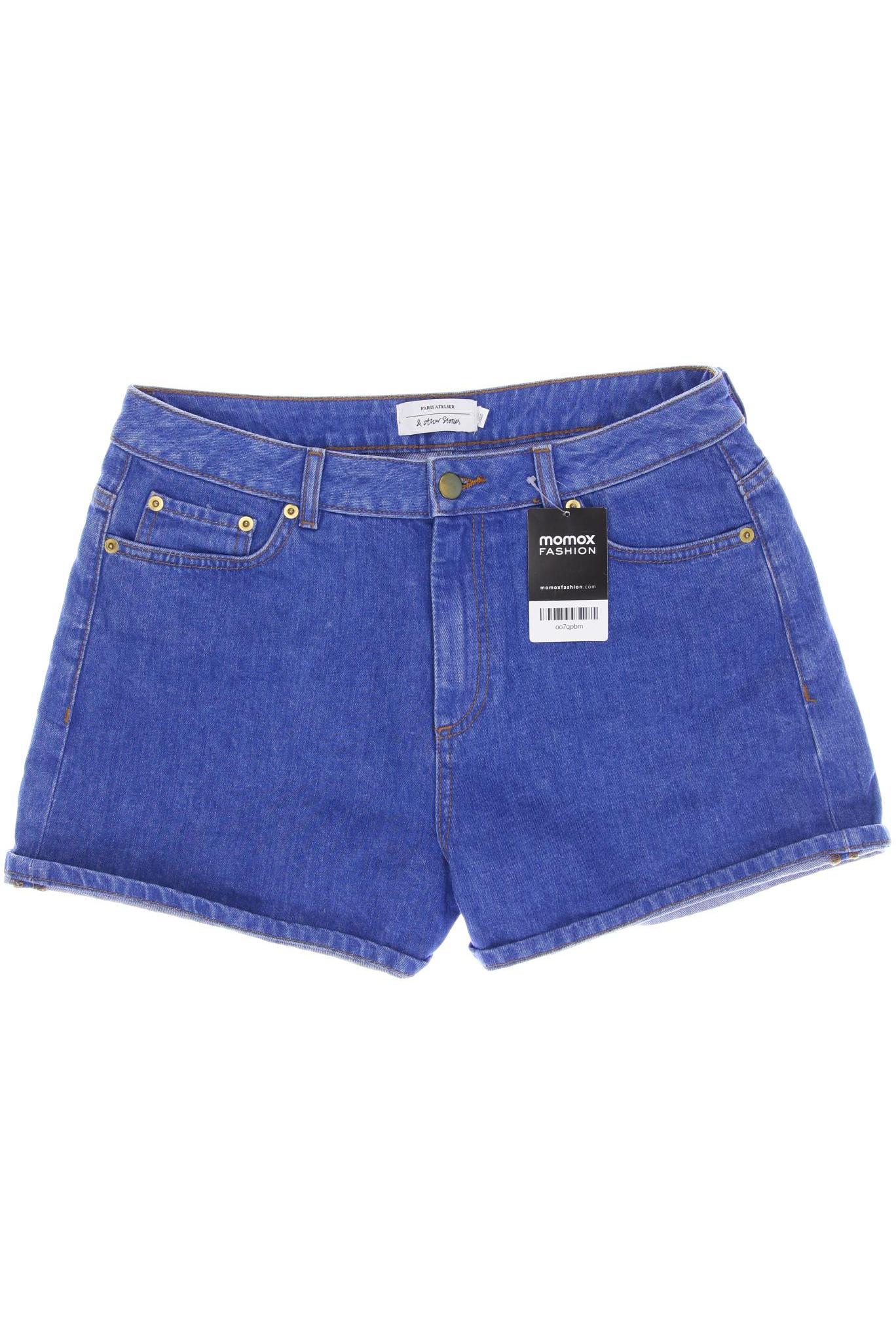 

& Other Stories Damen Shorts, blau, Gr. 30