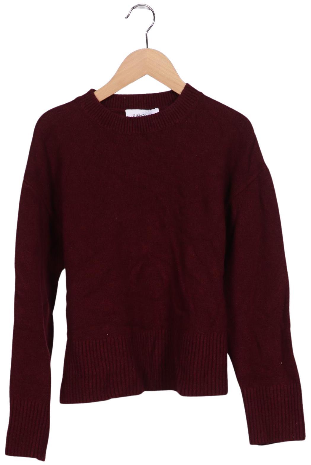 

& Other Stories Damen Pullover, bordeaux, Gr. 34