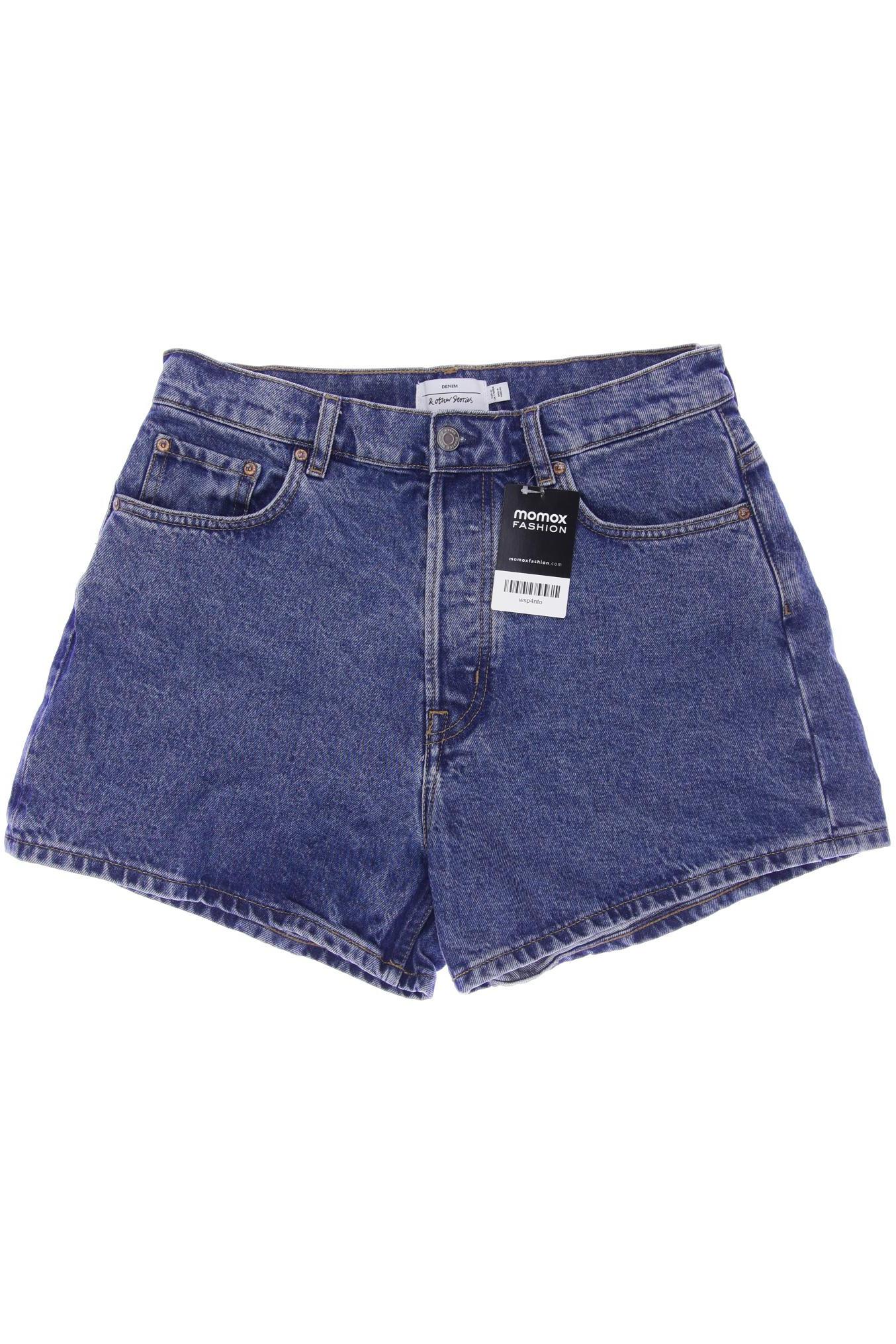 

& Other Stories Damen Shorts, blau, Gr. 42