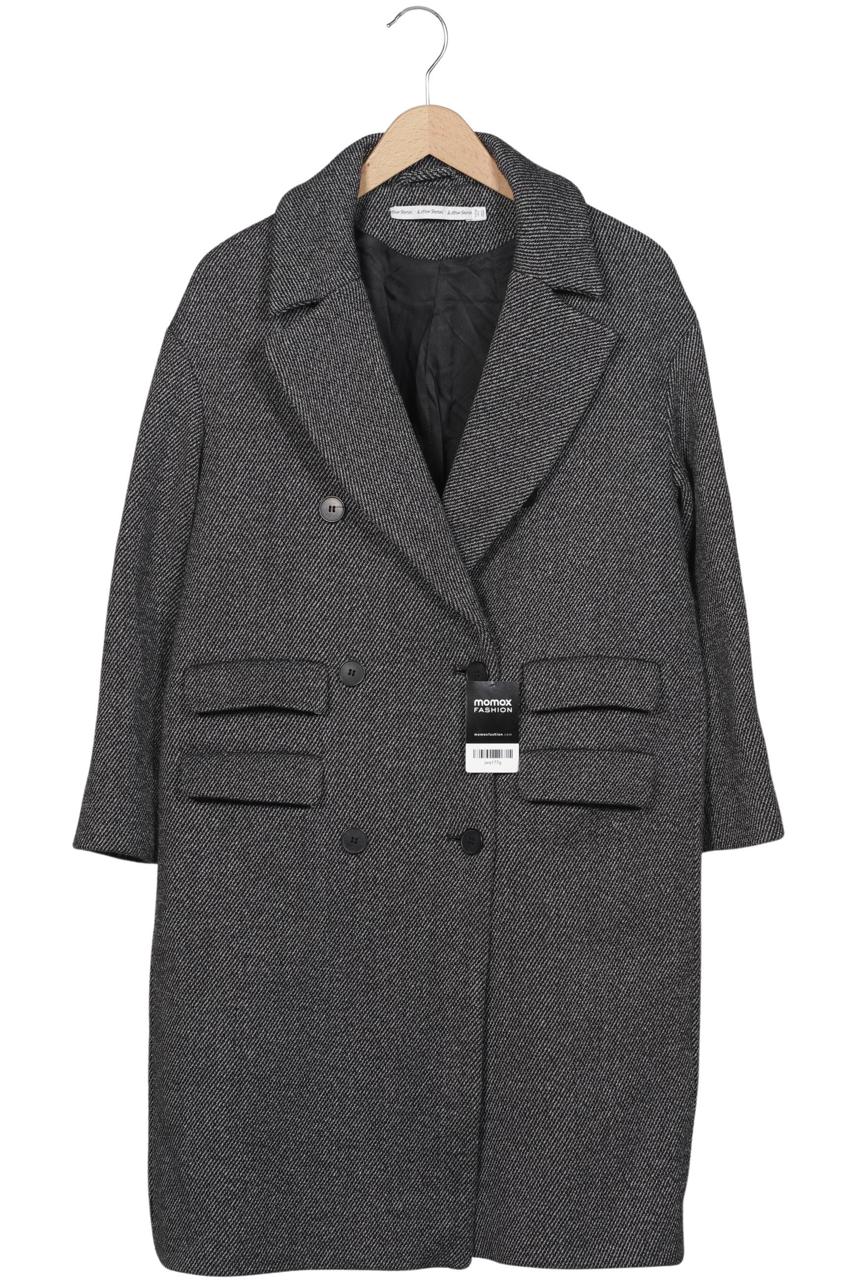 

& Other Stories Damen Mantel, grau, Gr. 36