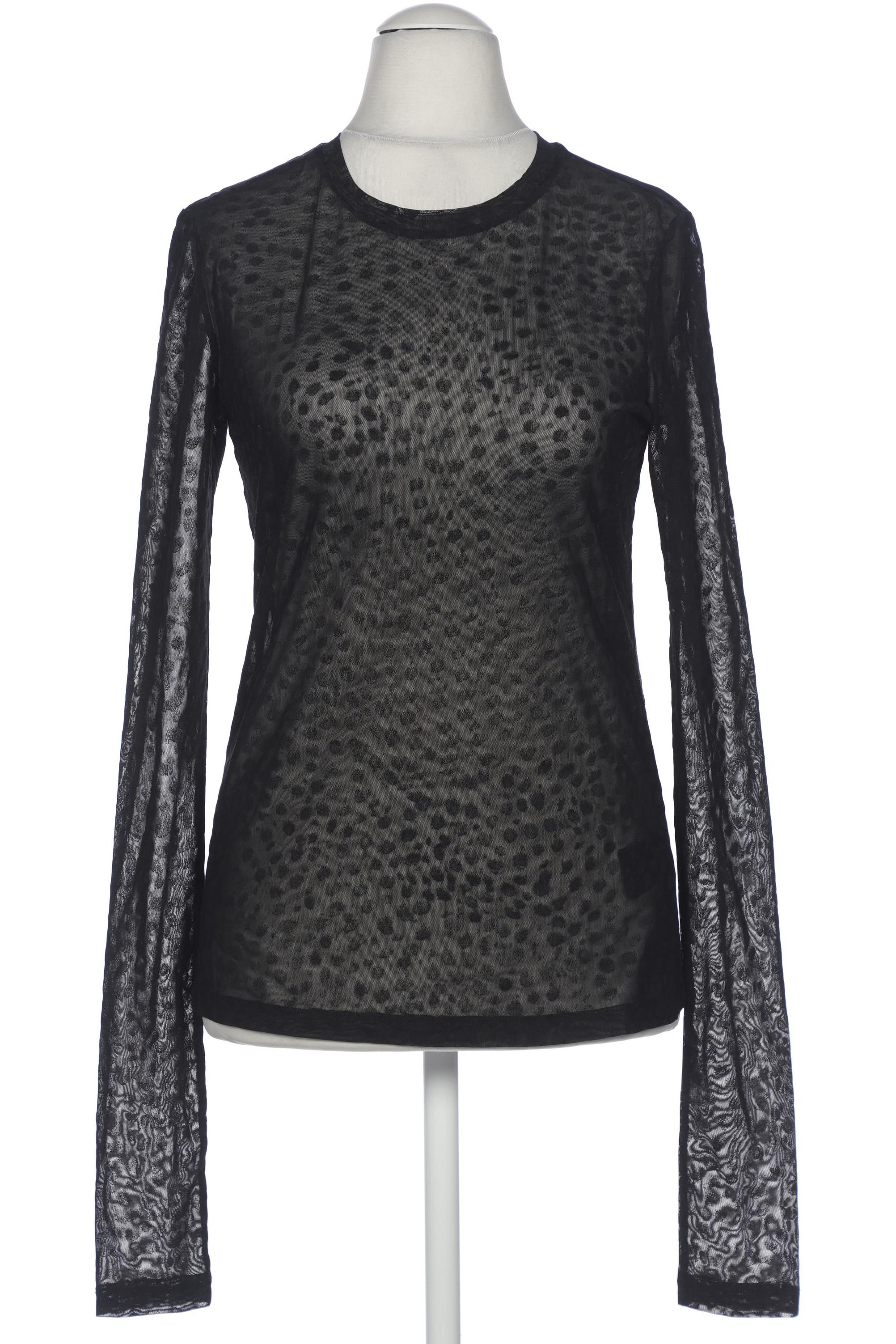 

& Other Stories Damen Langarmshirt, schwarz, Gr. 40
